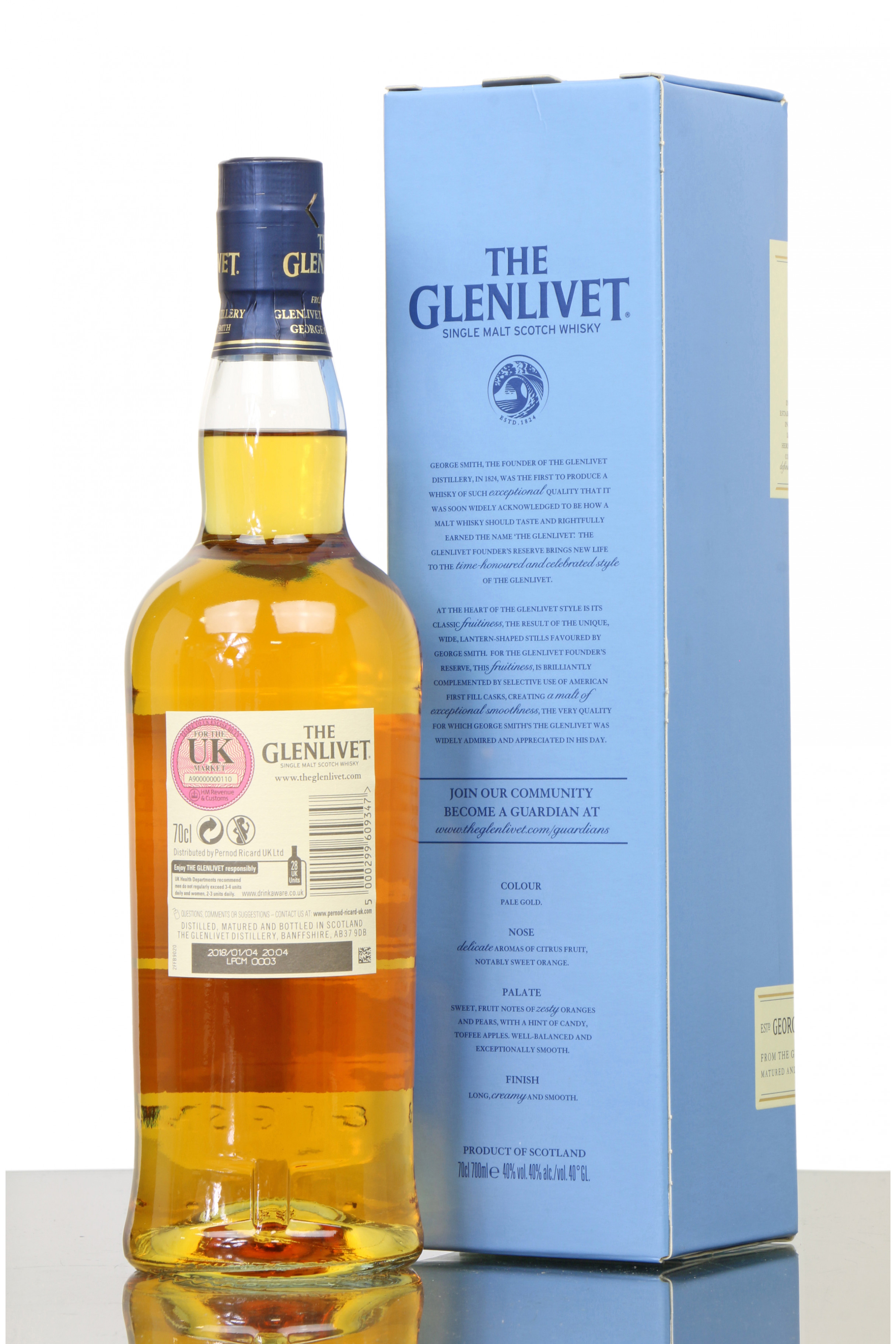Glenlivet Founder's Reserve - Just Whisky Auctions