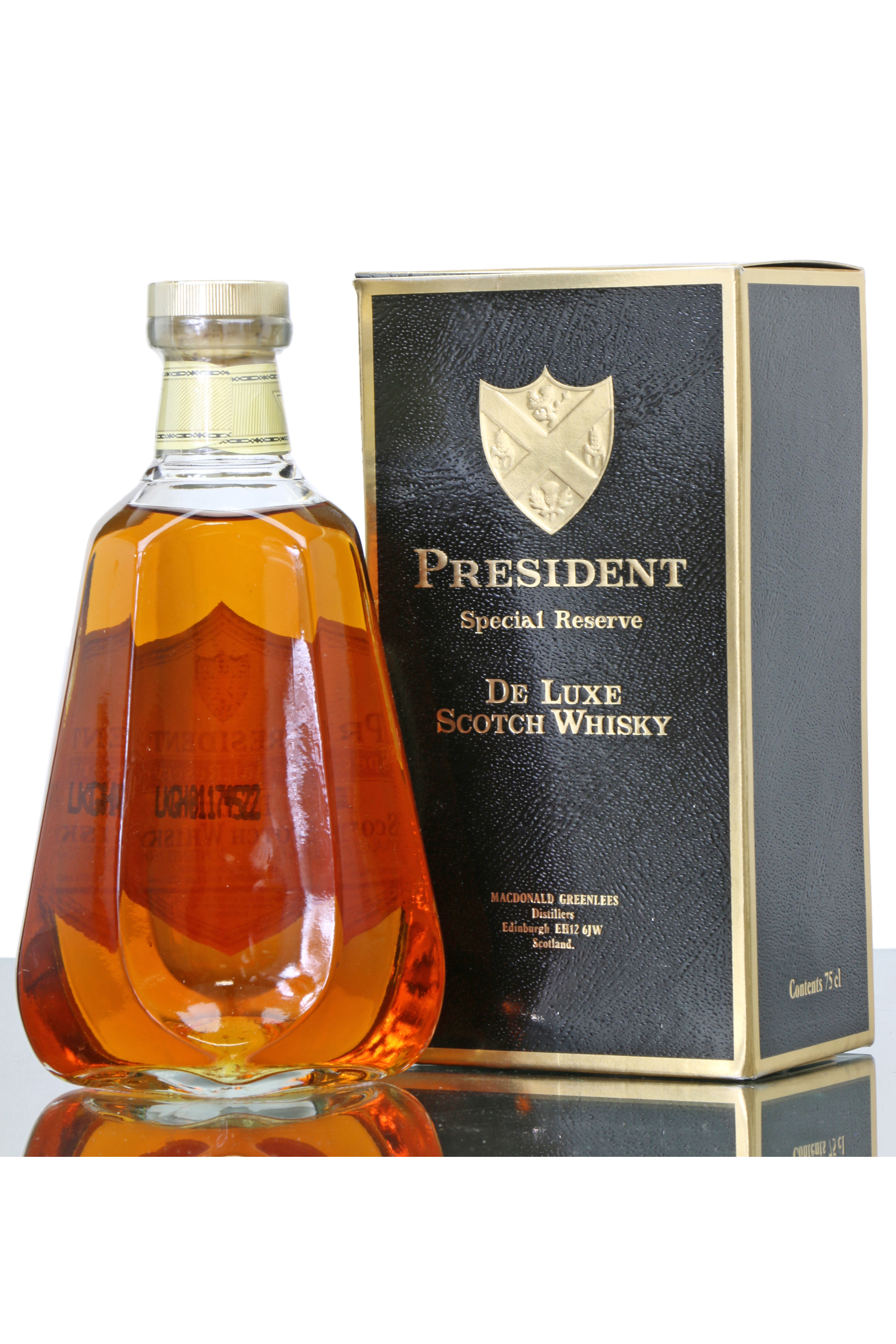 President Special Reserve - De Luxe - Just Whisky Auctions