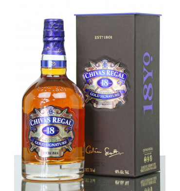 Chivas Regal 18 Years Old - Gold Signature (75cl) - Just Whisky