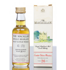 Macallan 26 Years Old 1966 - Limited Edition Miniature