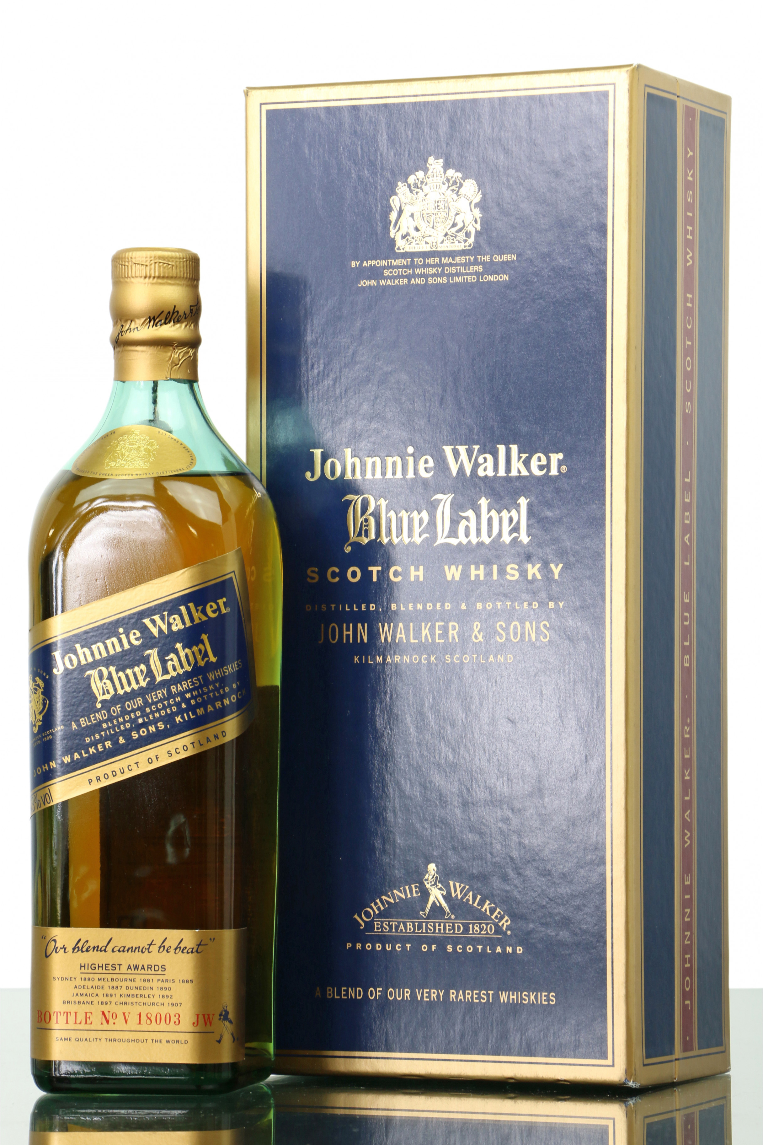Johnnie Walker Blue Label 75cl Just Whisky Auctions 0137