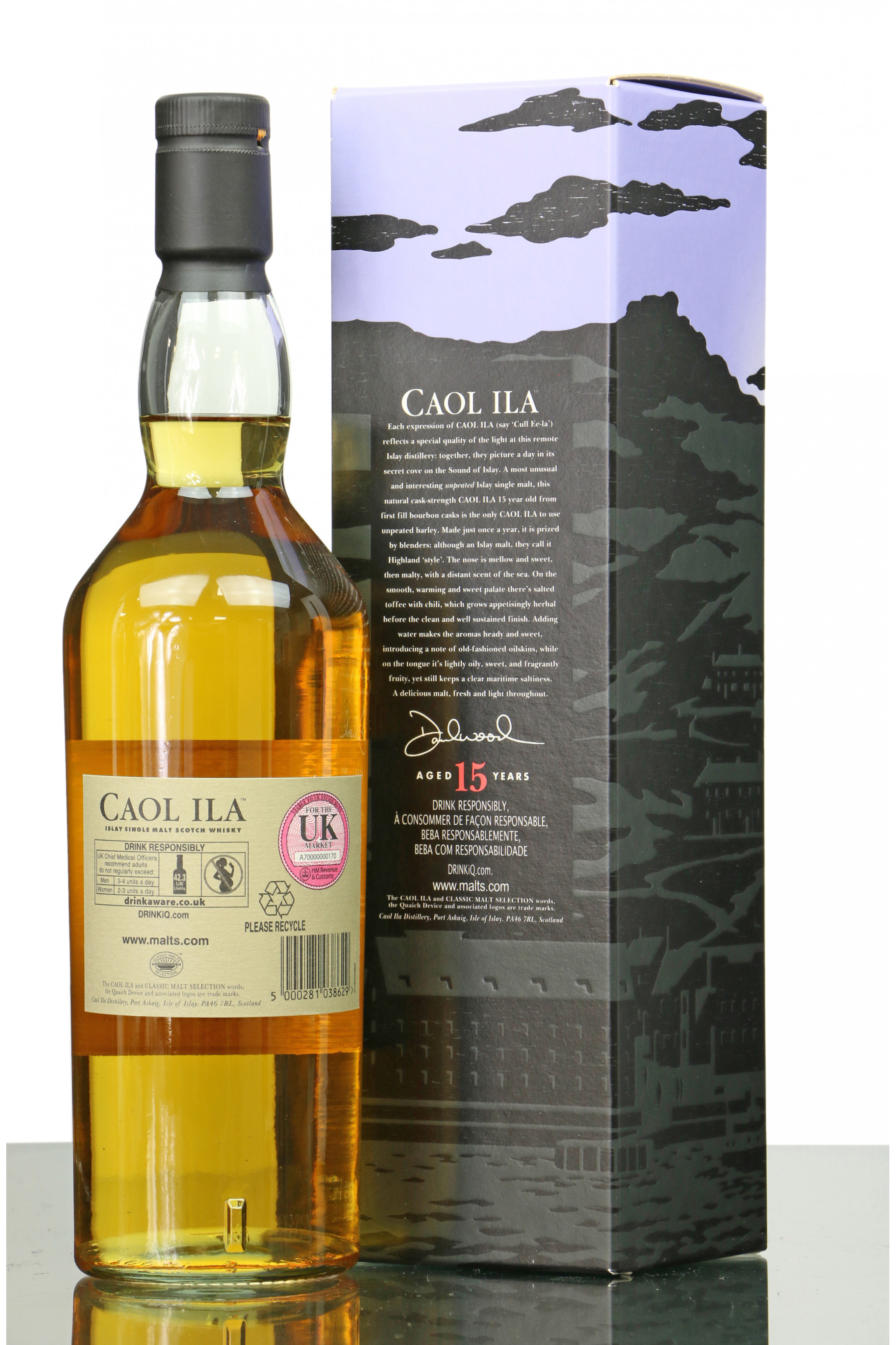 Caol Ila 15 Years Old Unpeated Malt Just Whisky Auctions