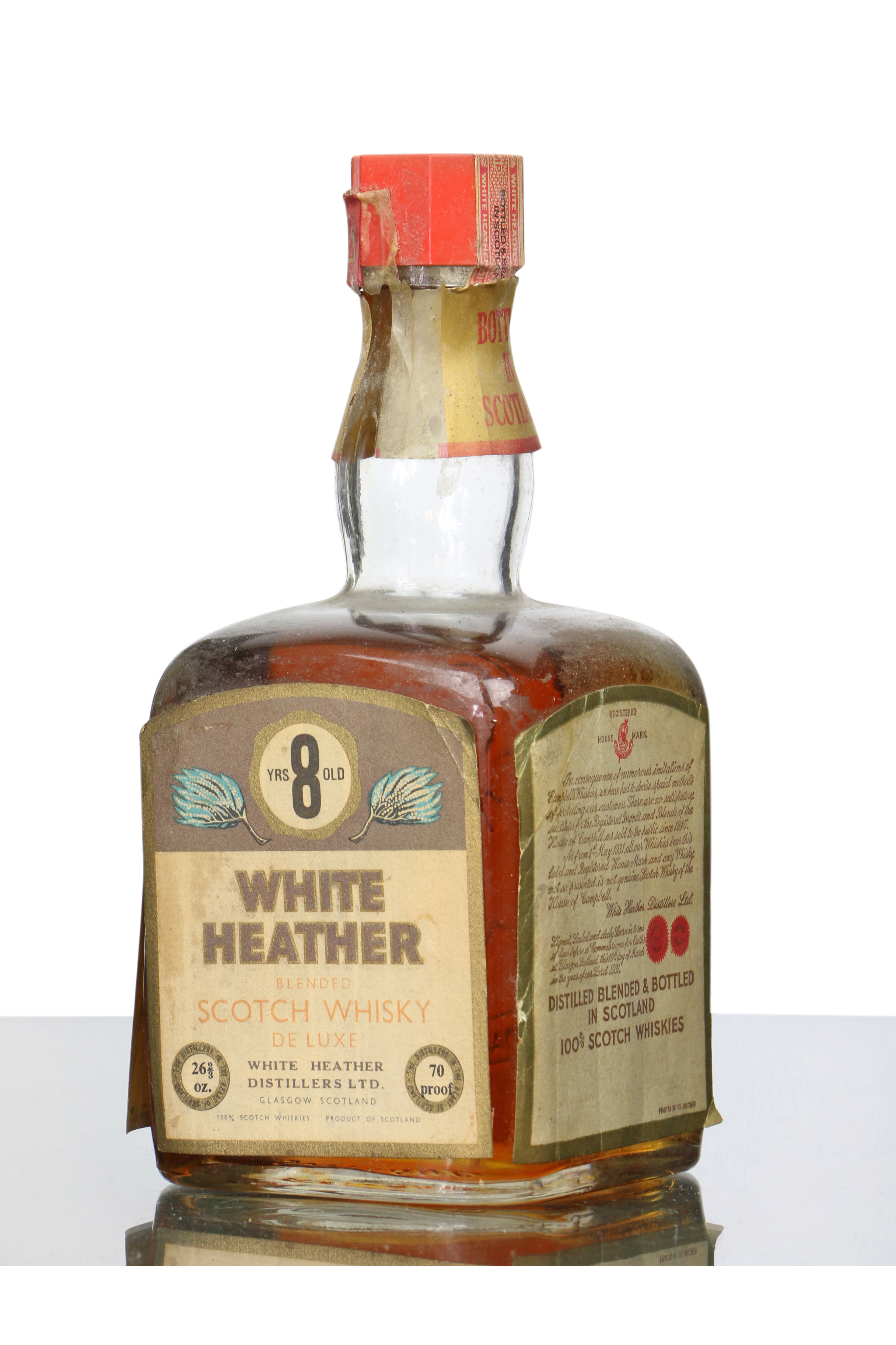 White Heather 8 Years Old Blended Scotch - Just Whisky Auctions