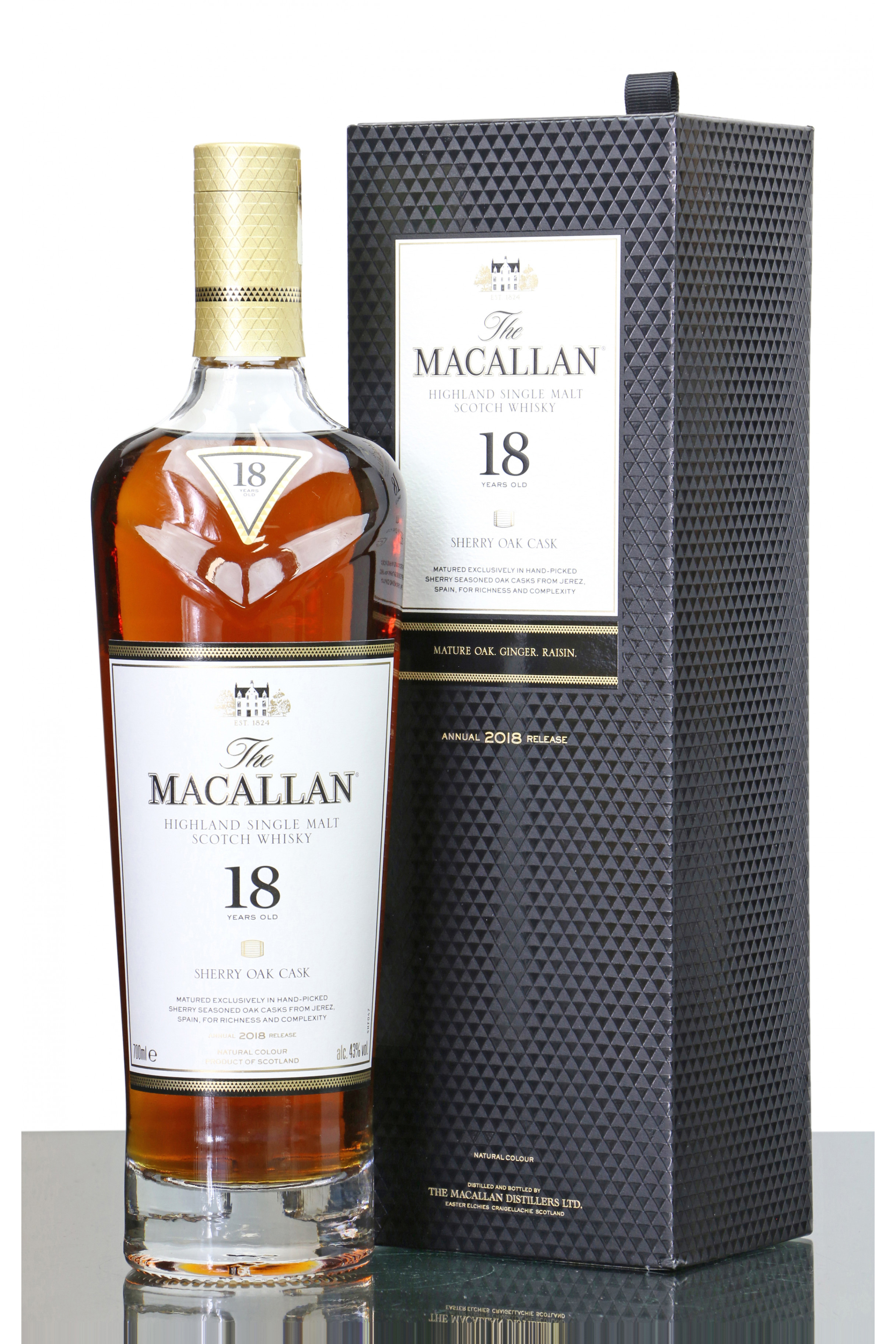 Macallan 18 Years Old Sherry Oak 2018 Release Just Whisky Auctions