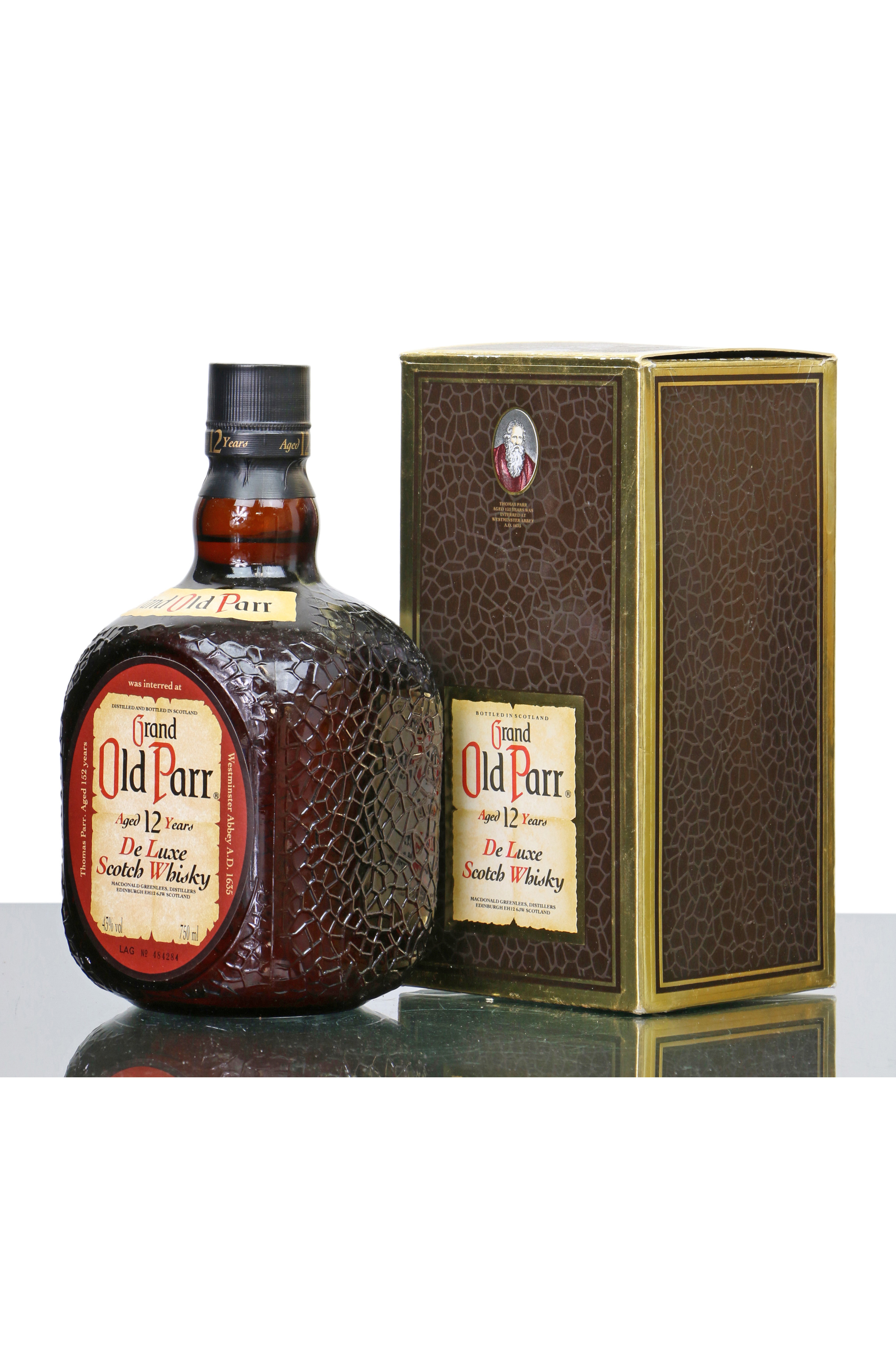 Grand Old Parr 12 Years Old - De Luxe - Just Whisky Auctions