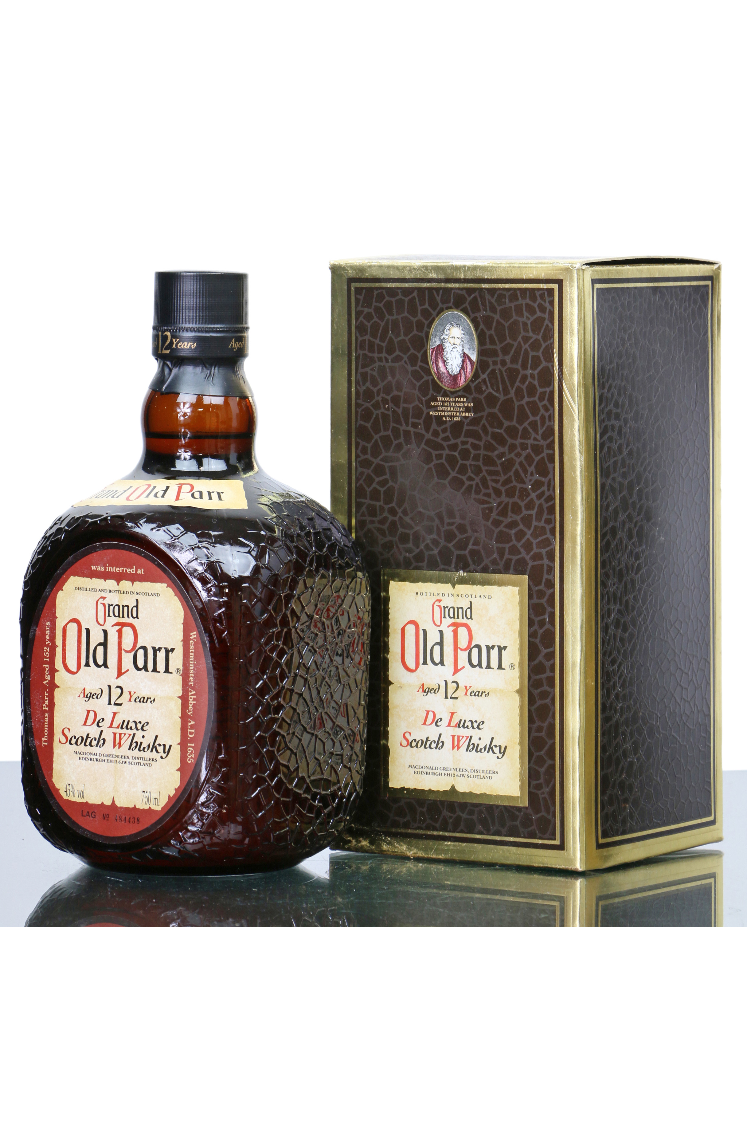 Grand Old Parr 12 Years Old - De Luxe - Just Whisky Auctions