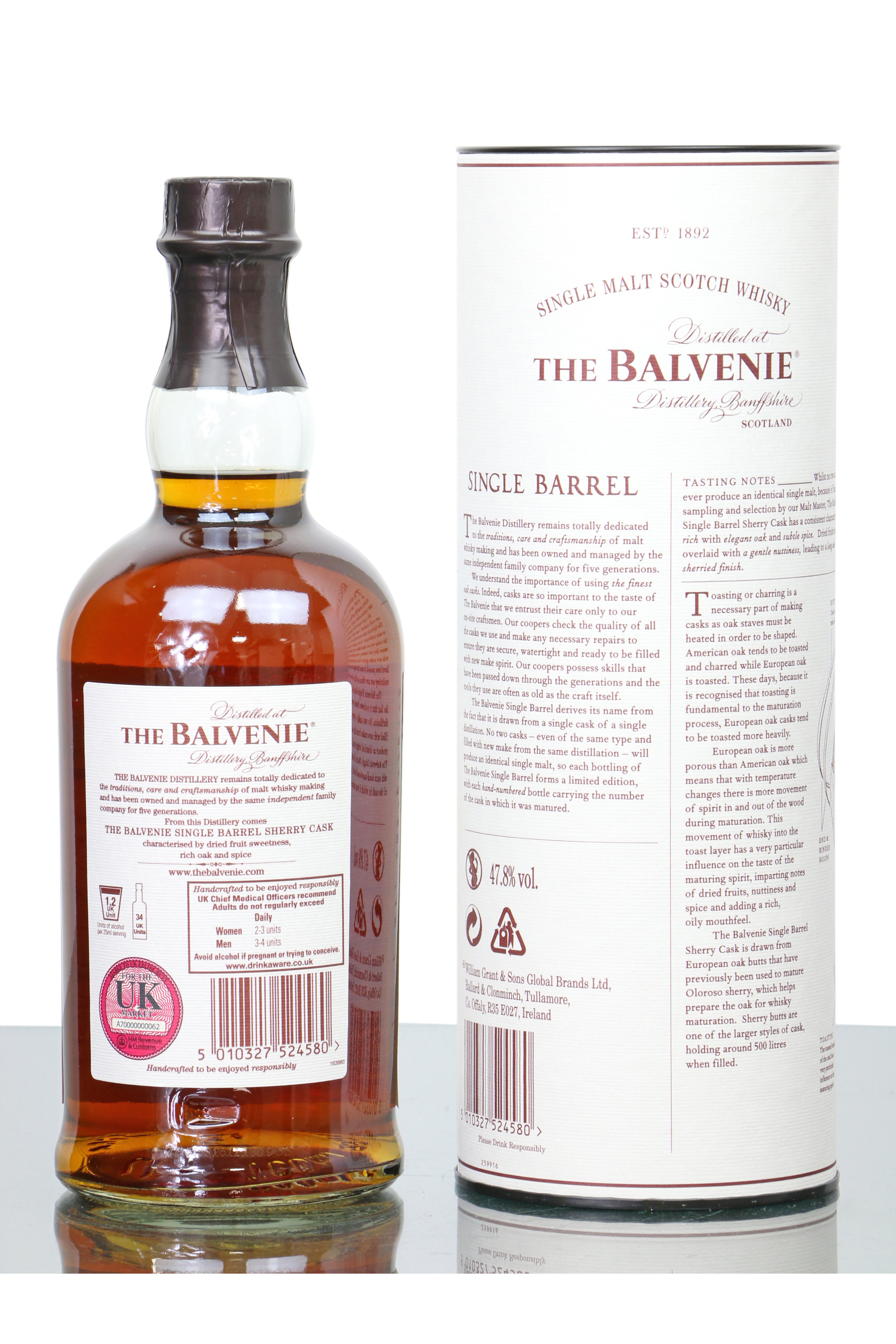 Balvenie 15 Years Old - Single Barrel Sherry Cask No.15649 - Just