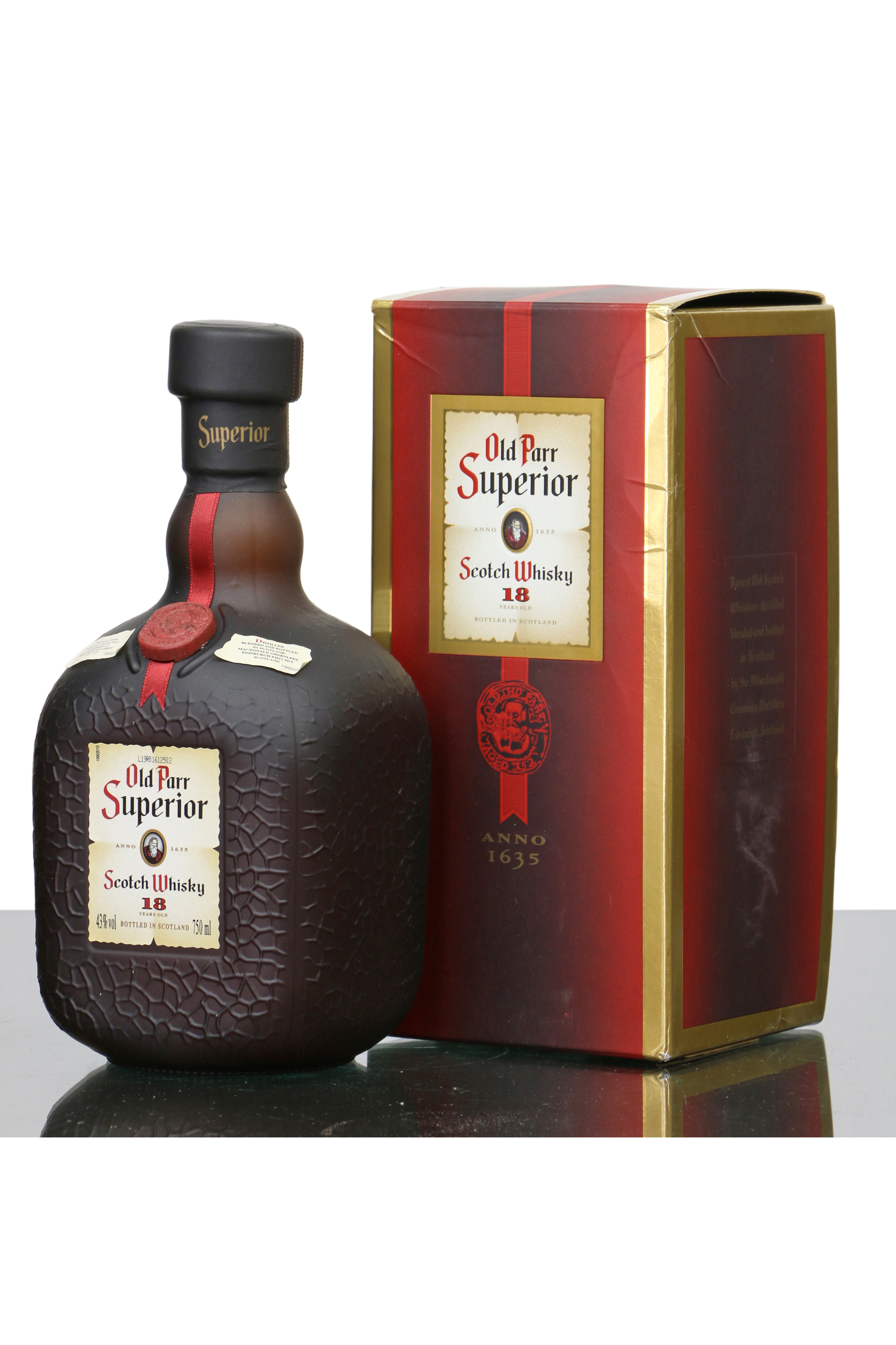 Old Parr Superior 18 Years Old - Just Whisky Auctions