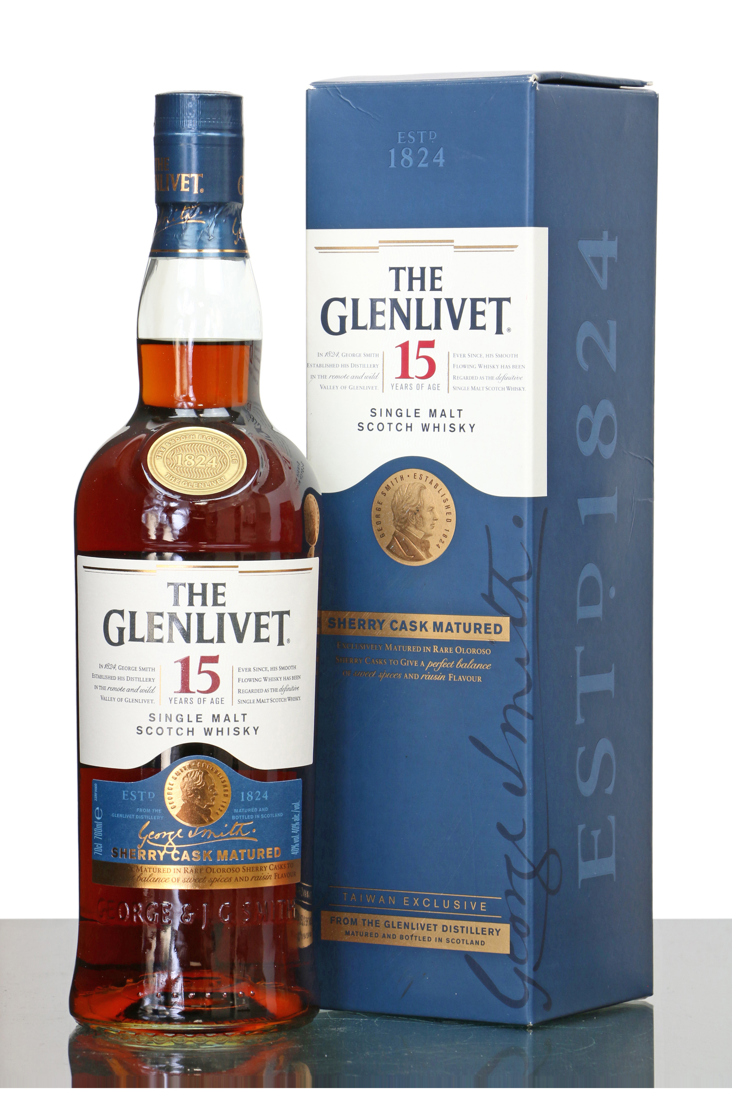 お得最新作GLENLIVET15年日本未発売 ウイスキー
