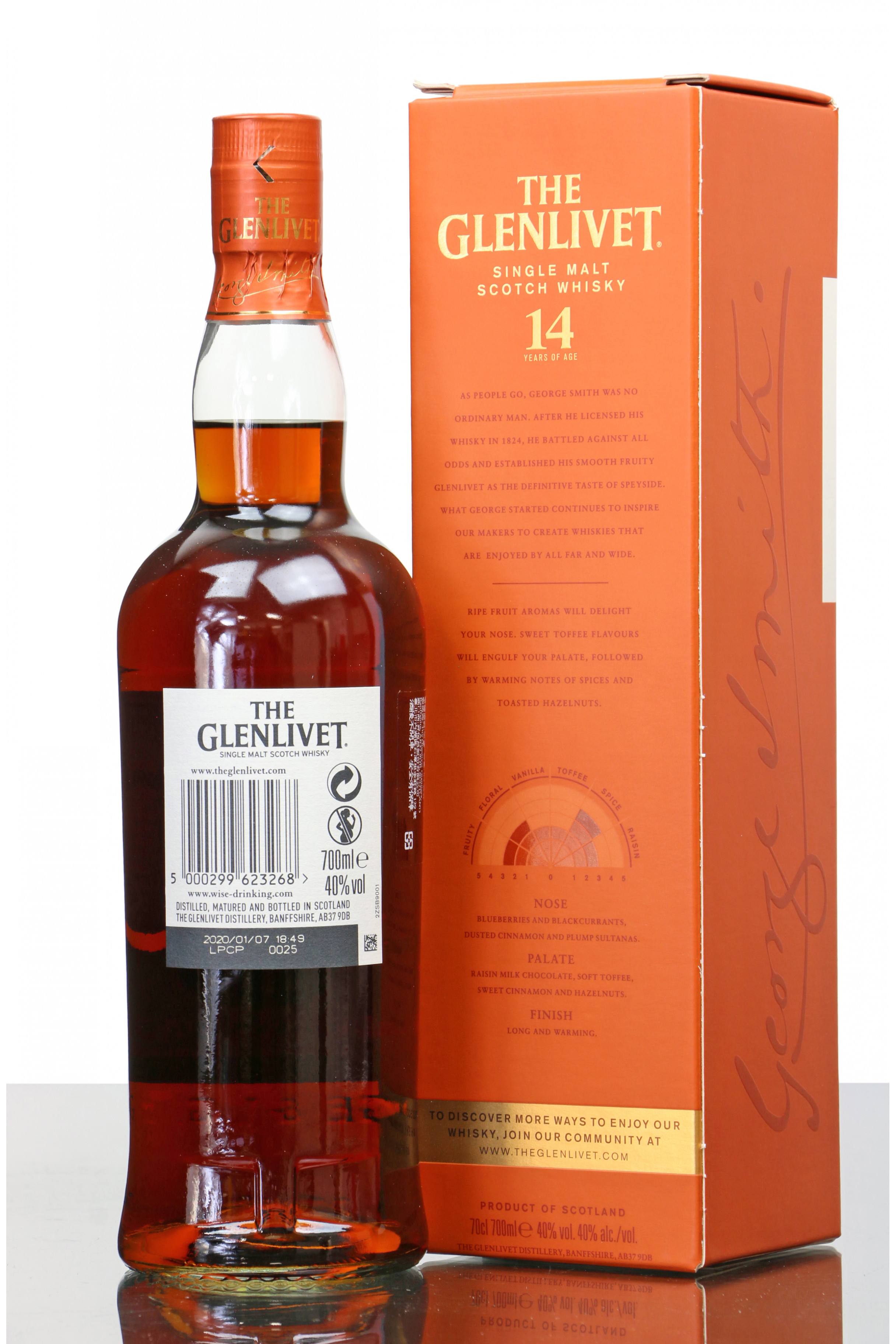 Glenlivet 14 Years Old - Sherry Cask Matured Taiwan Exclusive