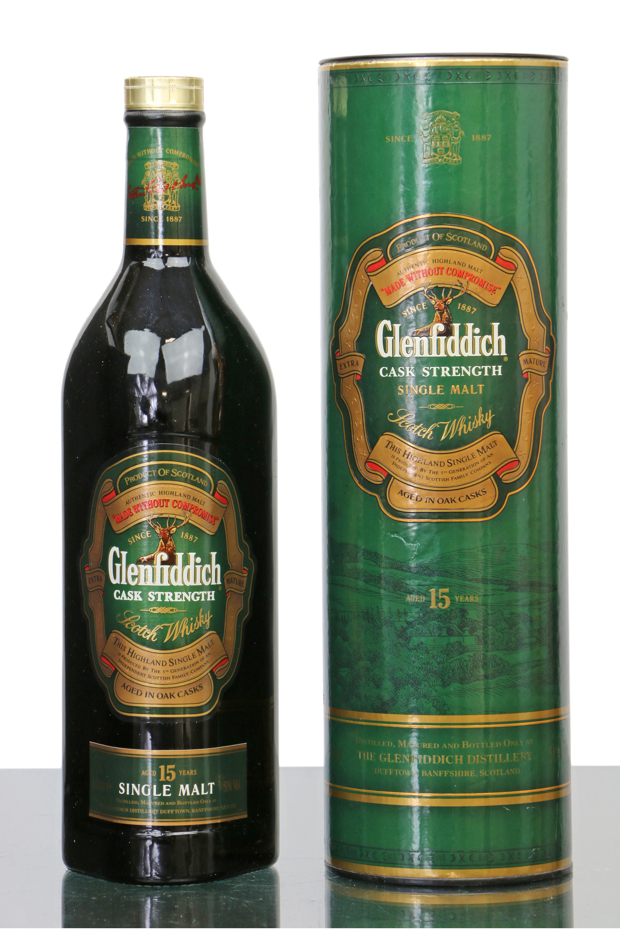 Glenfiddich 15 Years Old Cask Strength 1 Litre Just Whisky Auctions