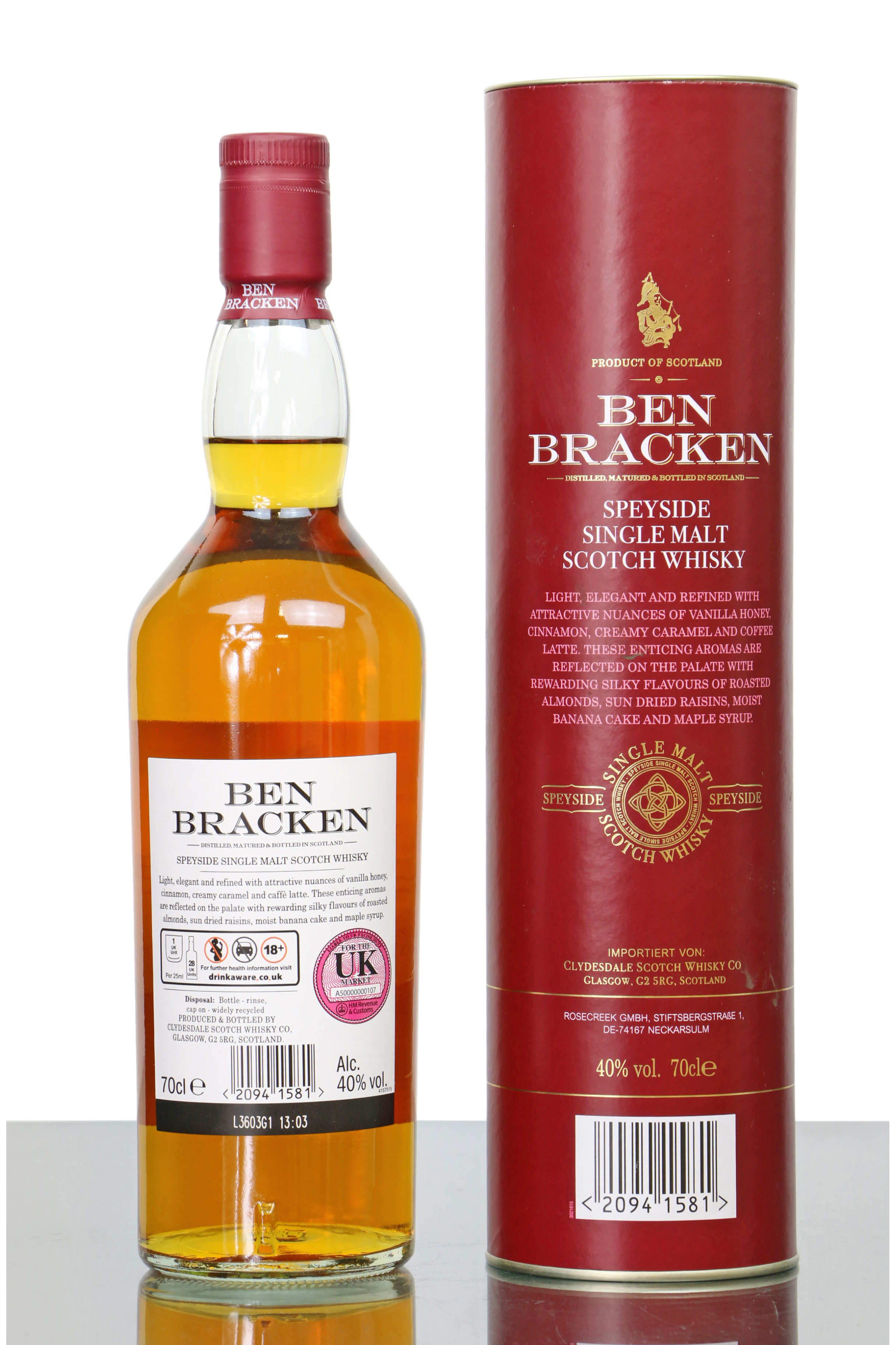 Ben Bracken - Speyside Just Auctions Single - Malt Whisky