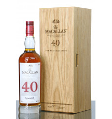 Macallan 40 Years Old - The Red Collection