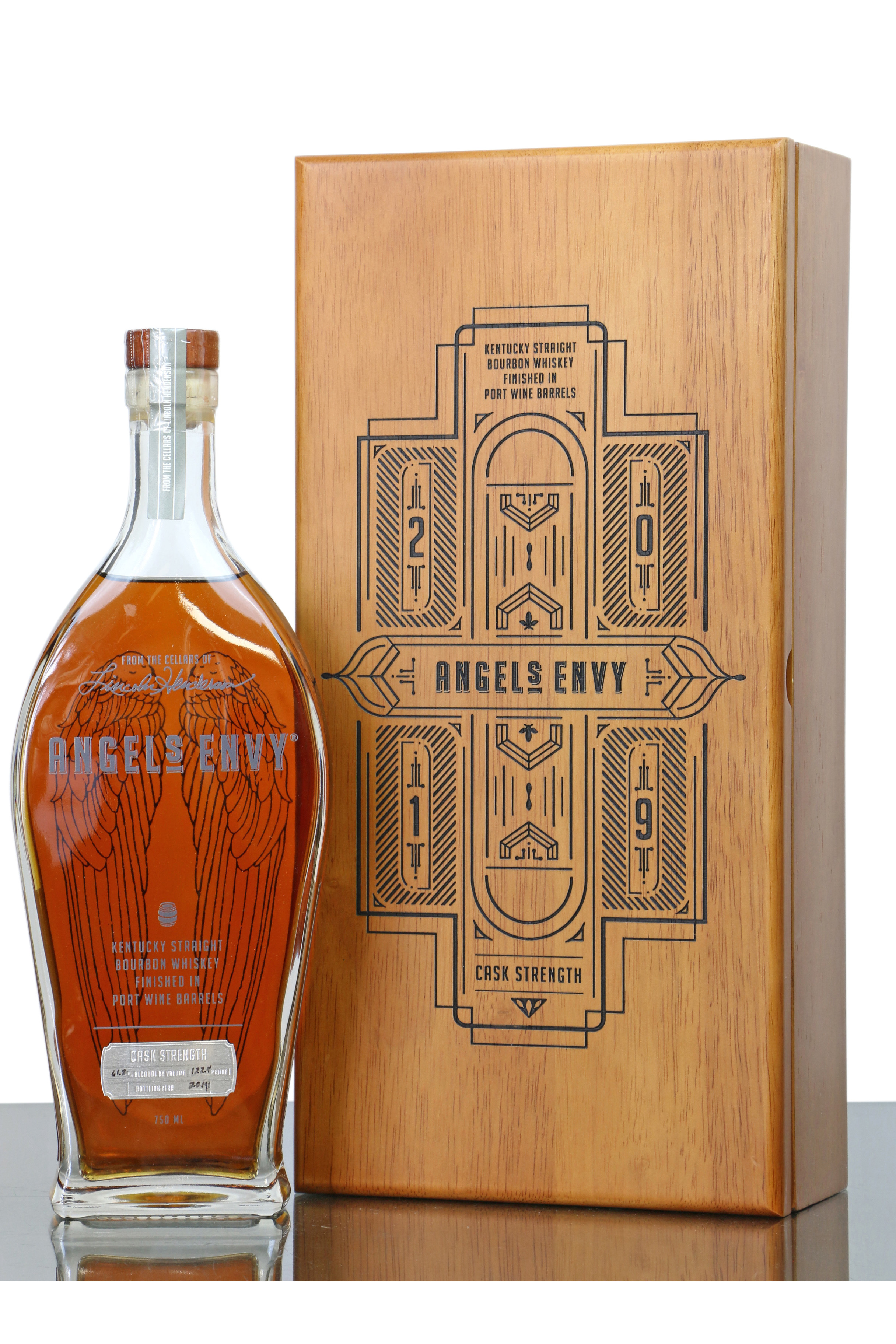 Angels Envy Kentucky Straight Bourbon - Port Wine Barrel Finish Cask Strength 2019 - Just Whisky ...