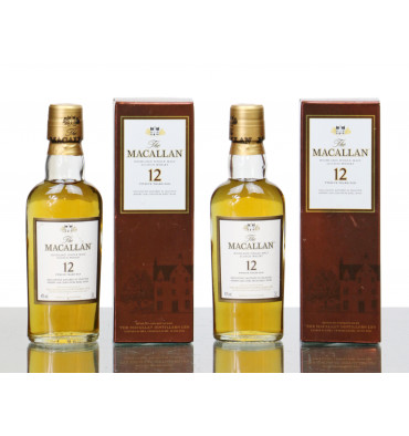 Macallan 12 Years Old - Miniatures x2 (5cl) - Just Whisky Auctions