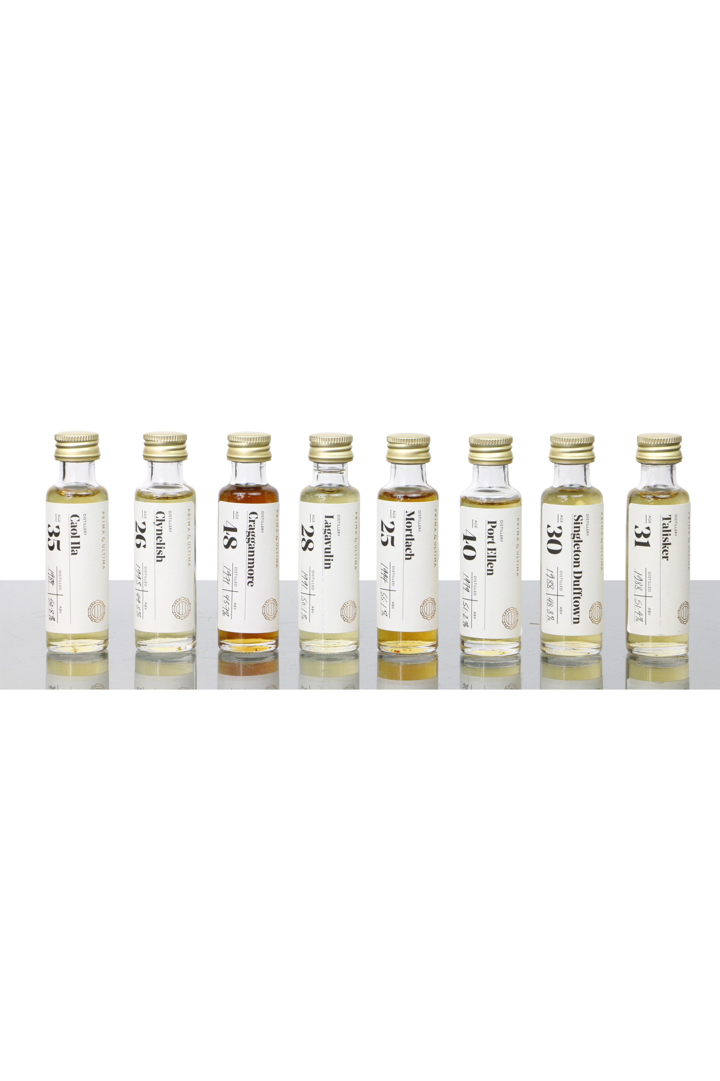 Diageo Prima And Ultima 2020 Collection Sample Pack 8x2cl Just