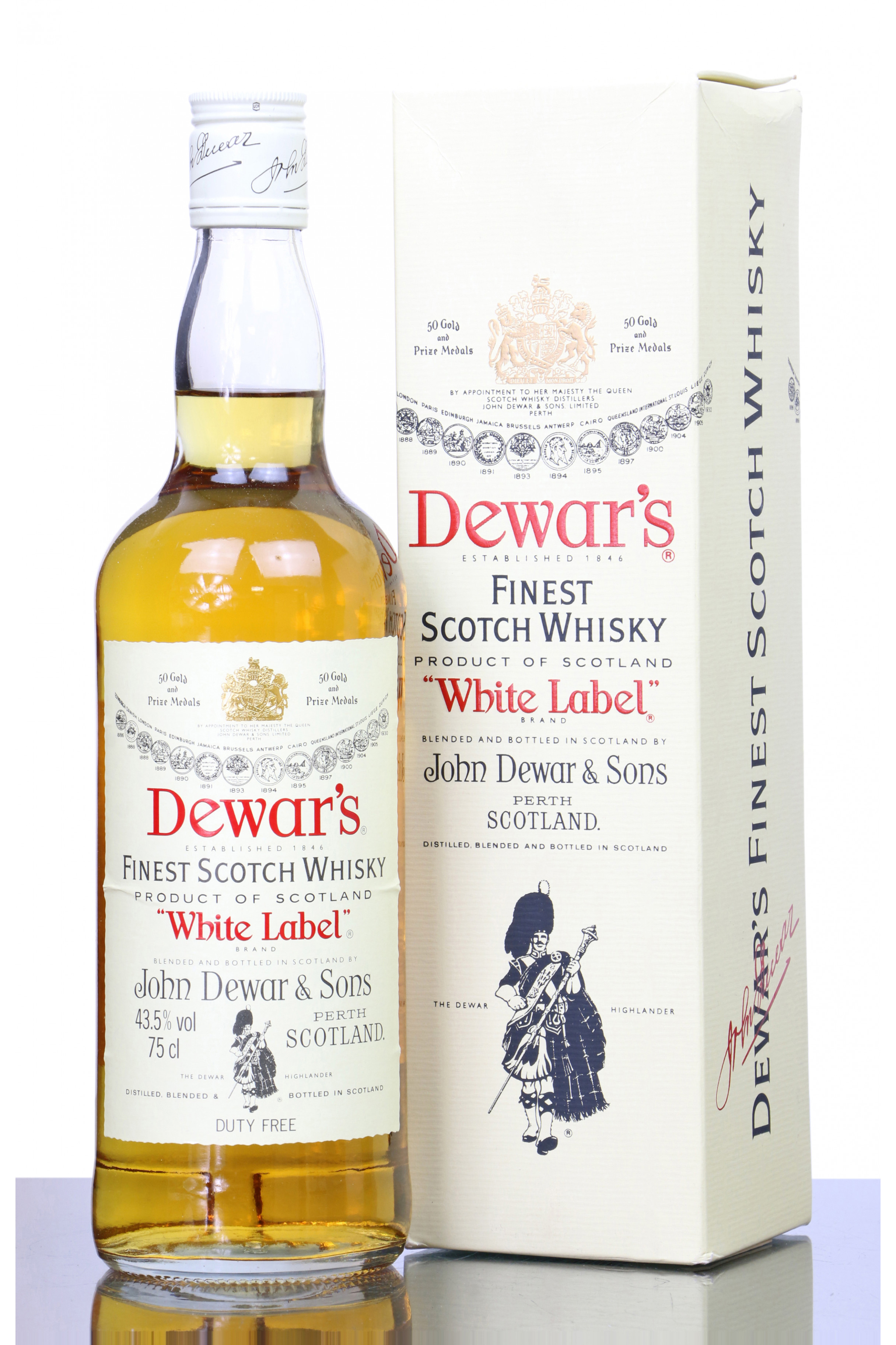 Dewars white label 1