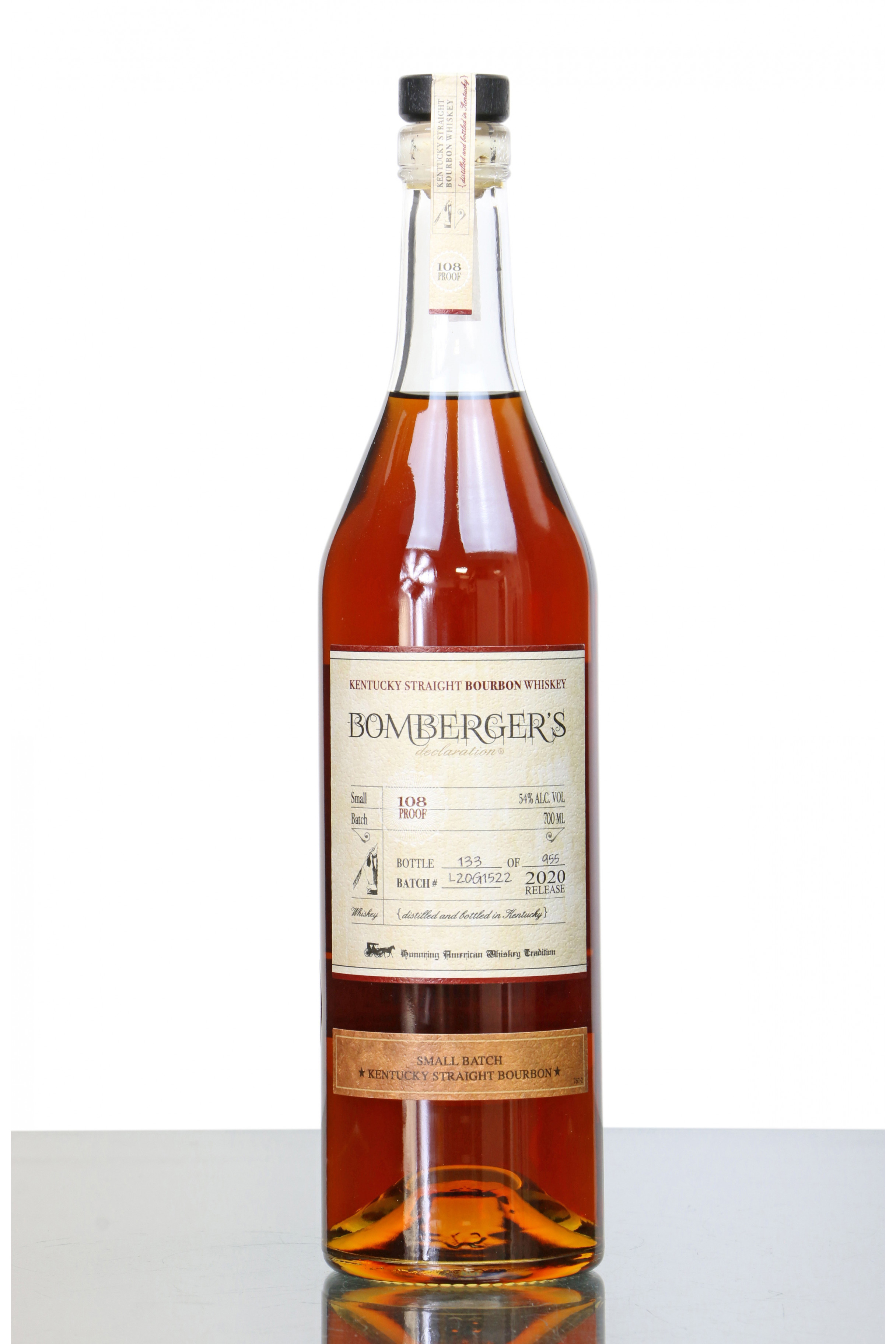 Bomberger's Declaration Small Batch 2020 Release Just Whisky Auctions