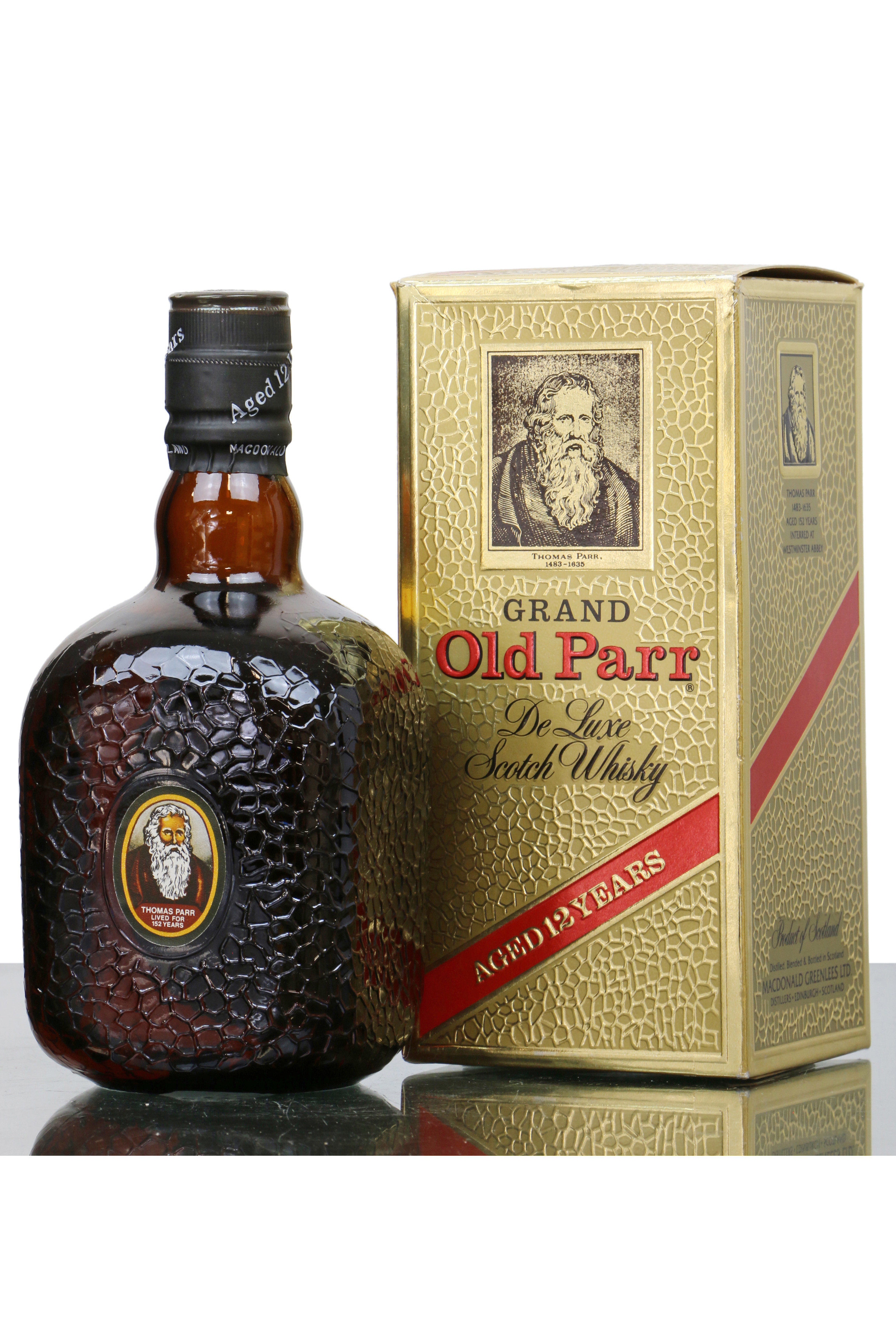 Grand Old Parr 12 Years Old - De Luxe - Just Whisky Auctions