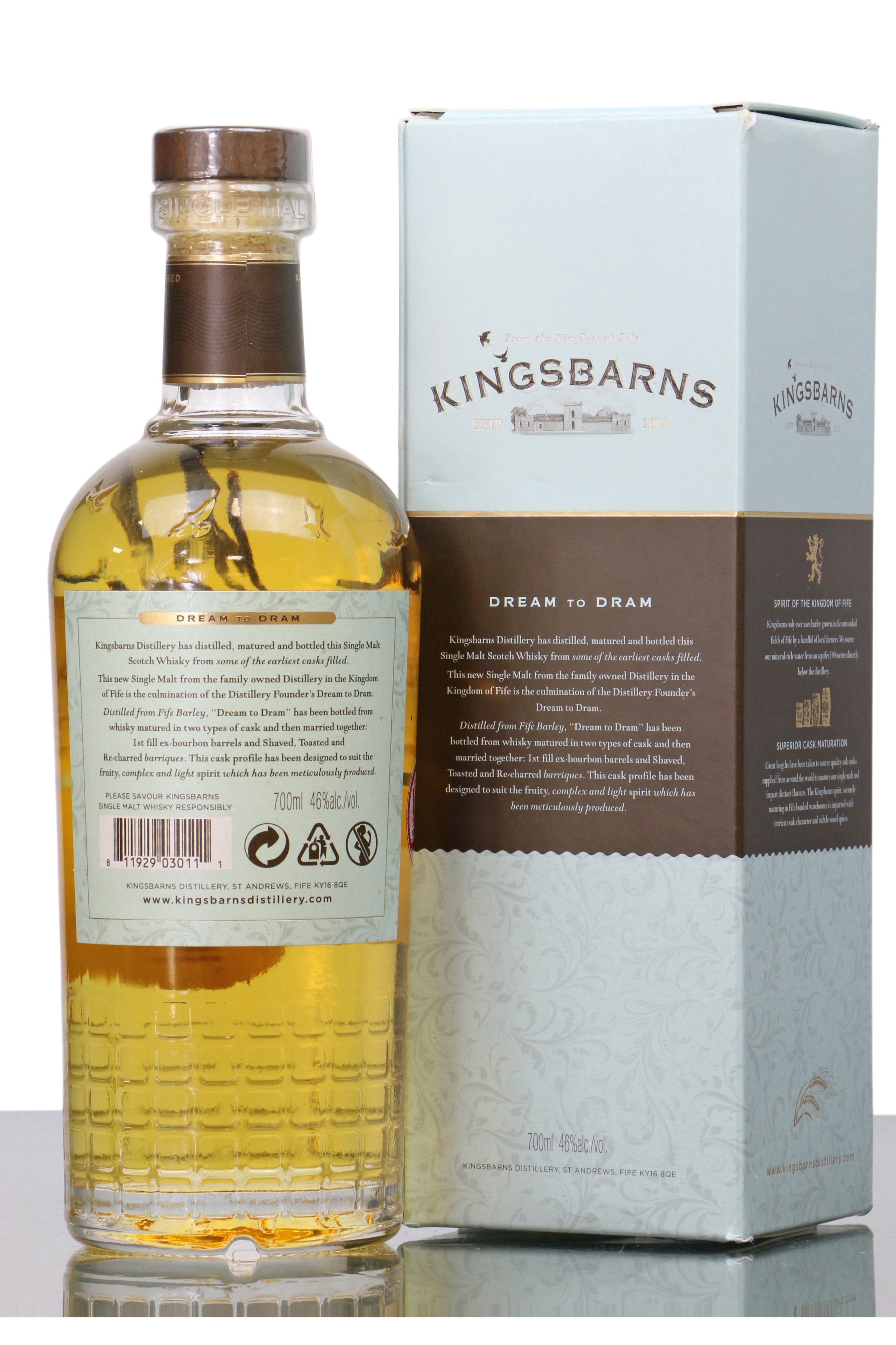 Kingsbarns Dream to Dram - Limited Release **Signed** - Just Whisky ...