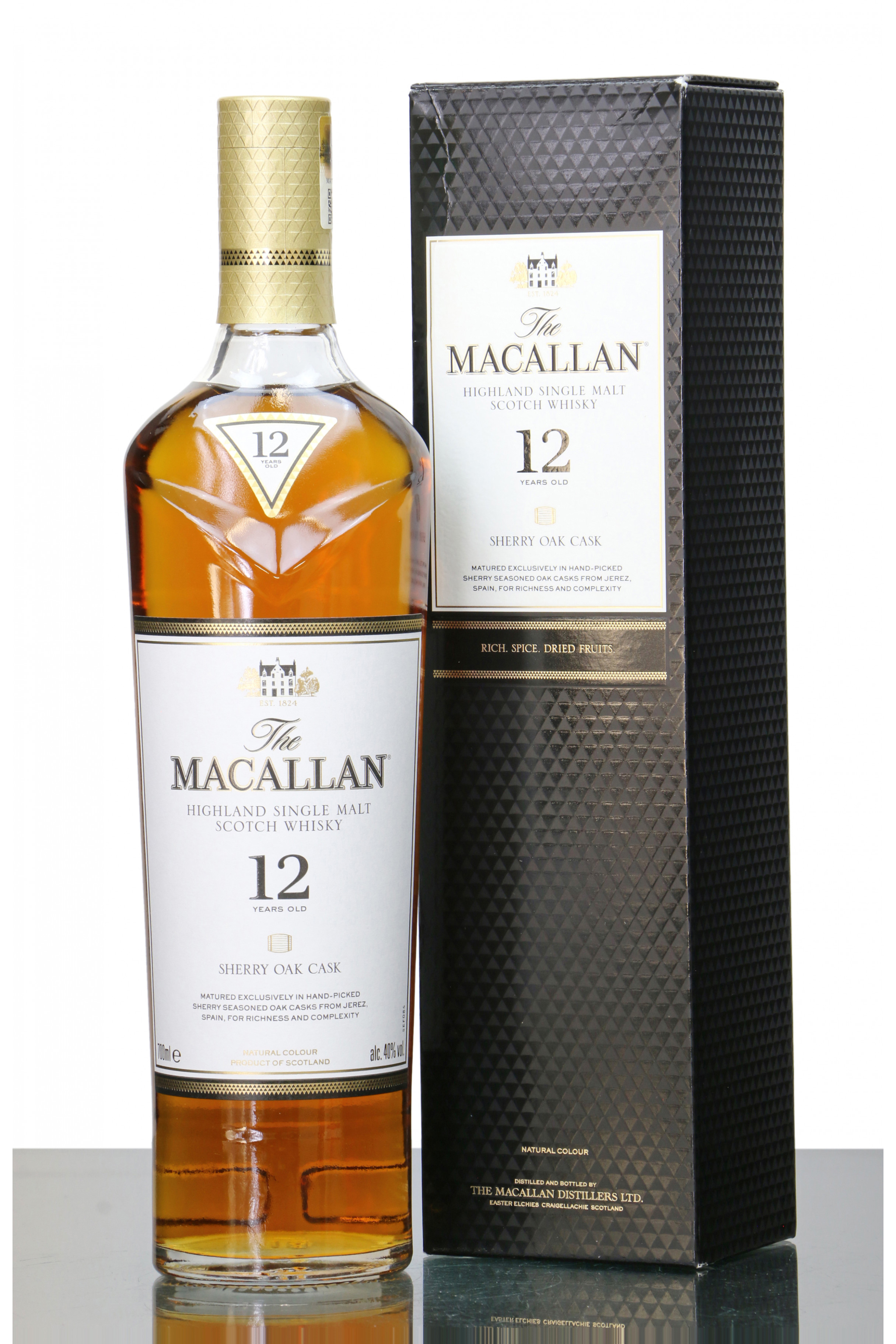 Macallan 12 Years Old Sherry Oak - 2018 Release - Just Whisky Auctions