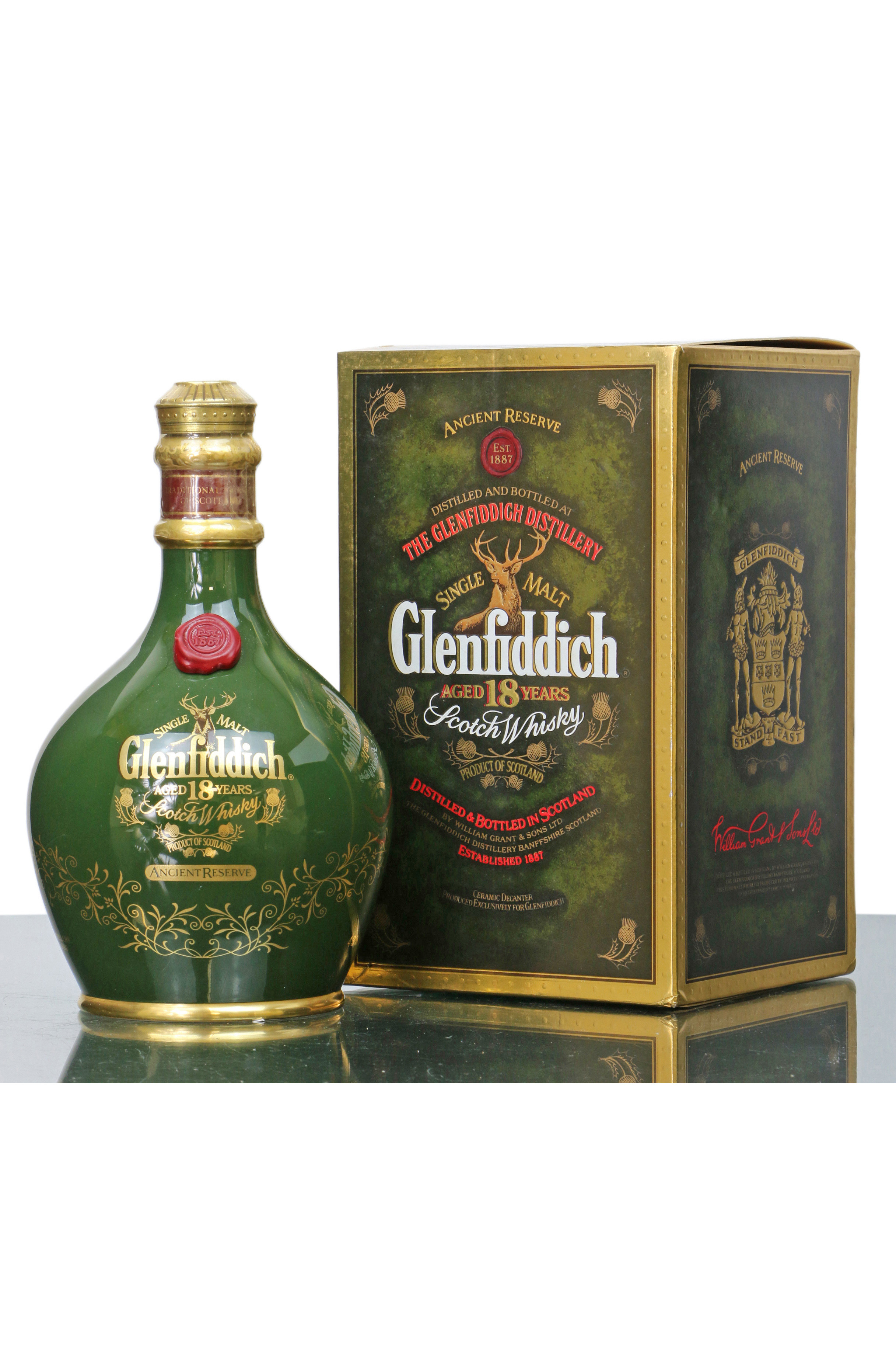 Glenfiddich 18 Years Old - Ancient Reserve Decanter - Just Whisky 