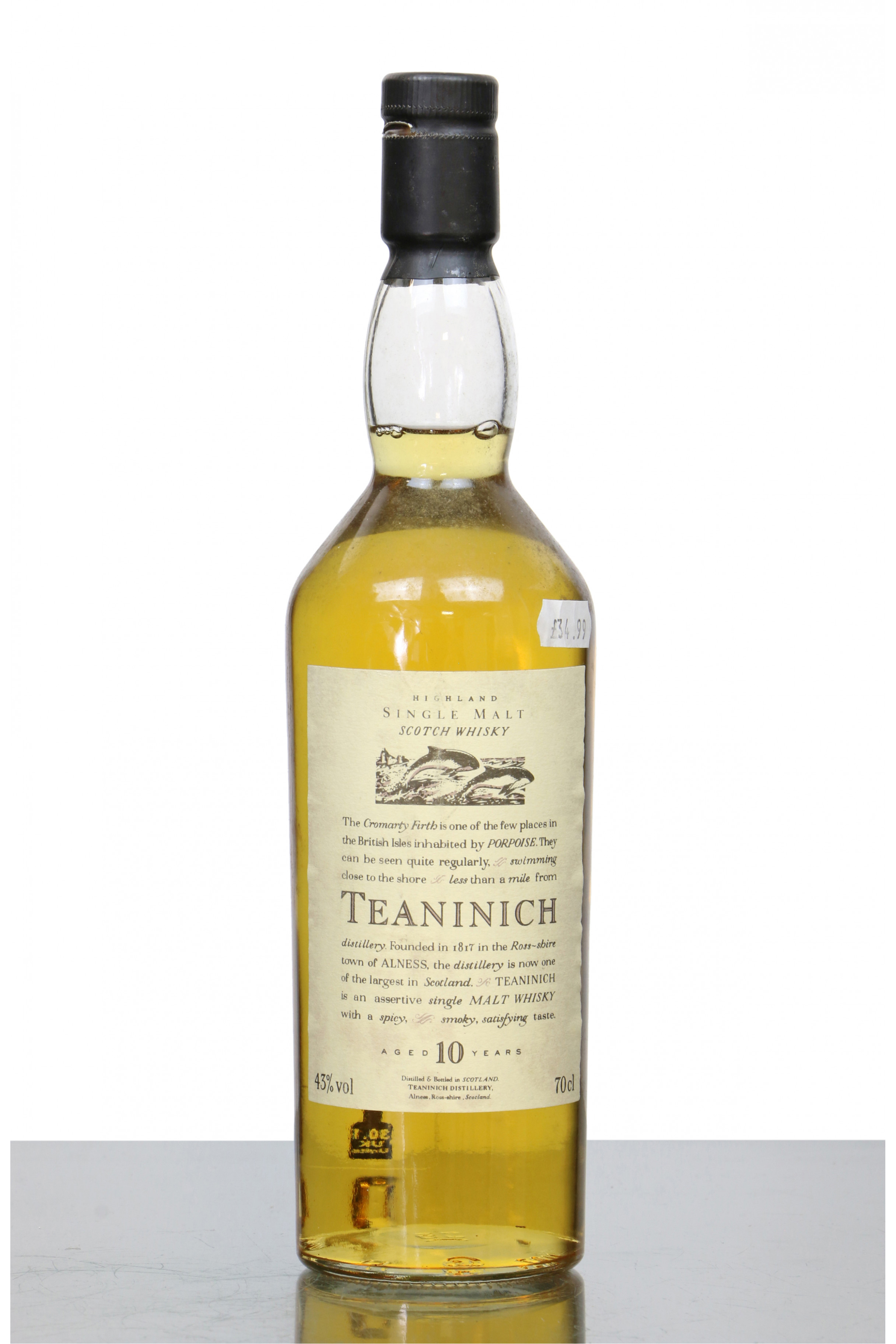 Teaninich 10 Years Old - Flora & Fauna - Just Whisky Auctions