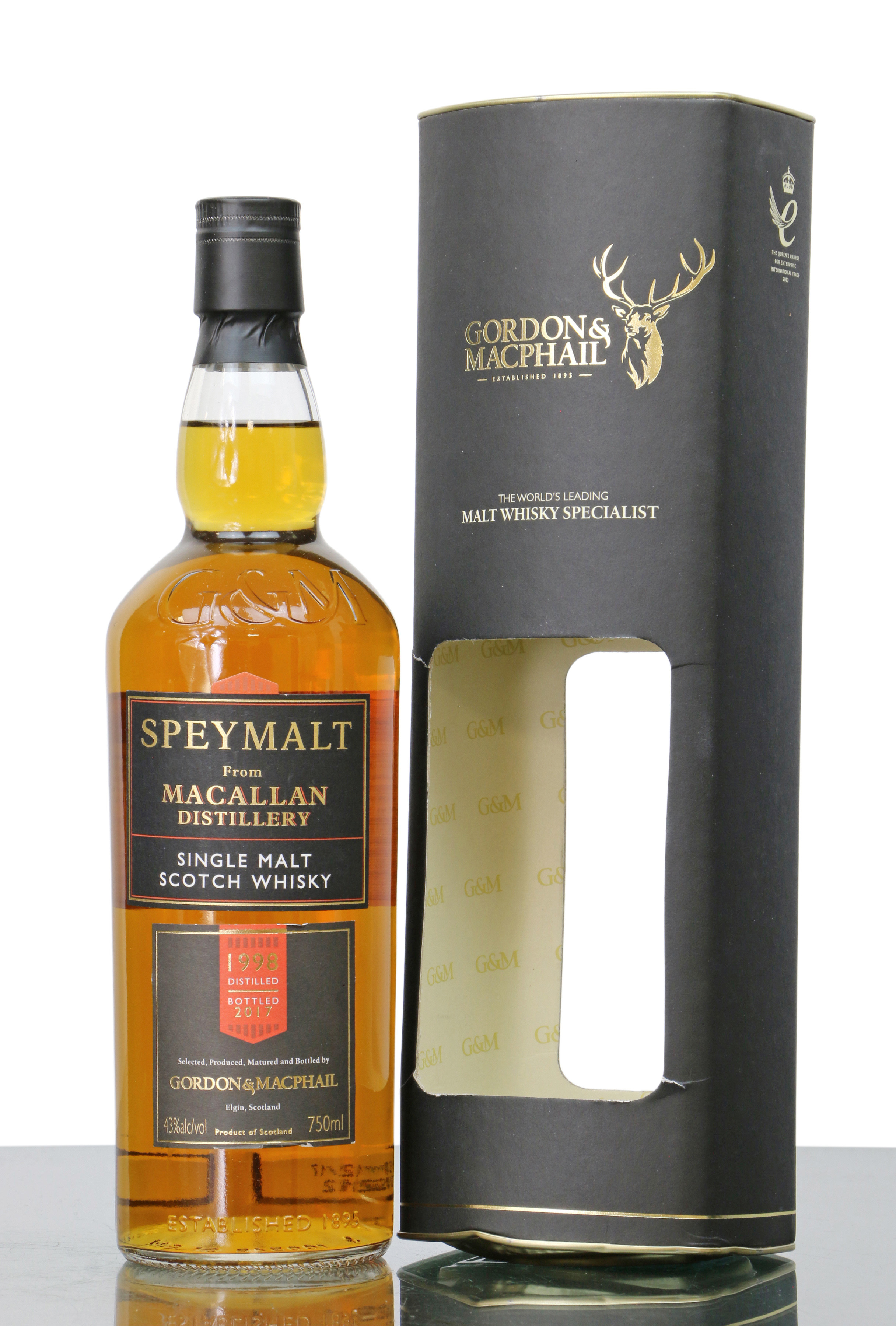 ランキング1位獲得 MACALLAN 1998 GM SPEYMALT FROM MACALLAN