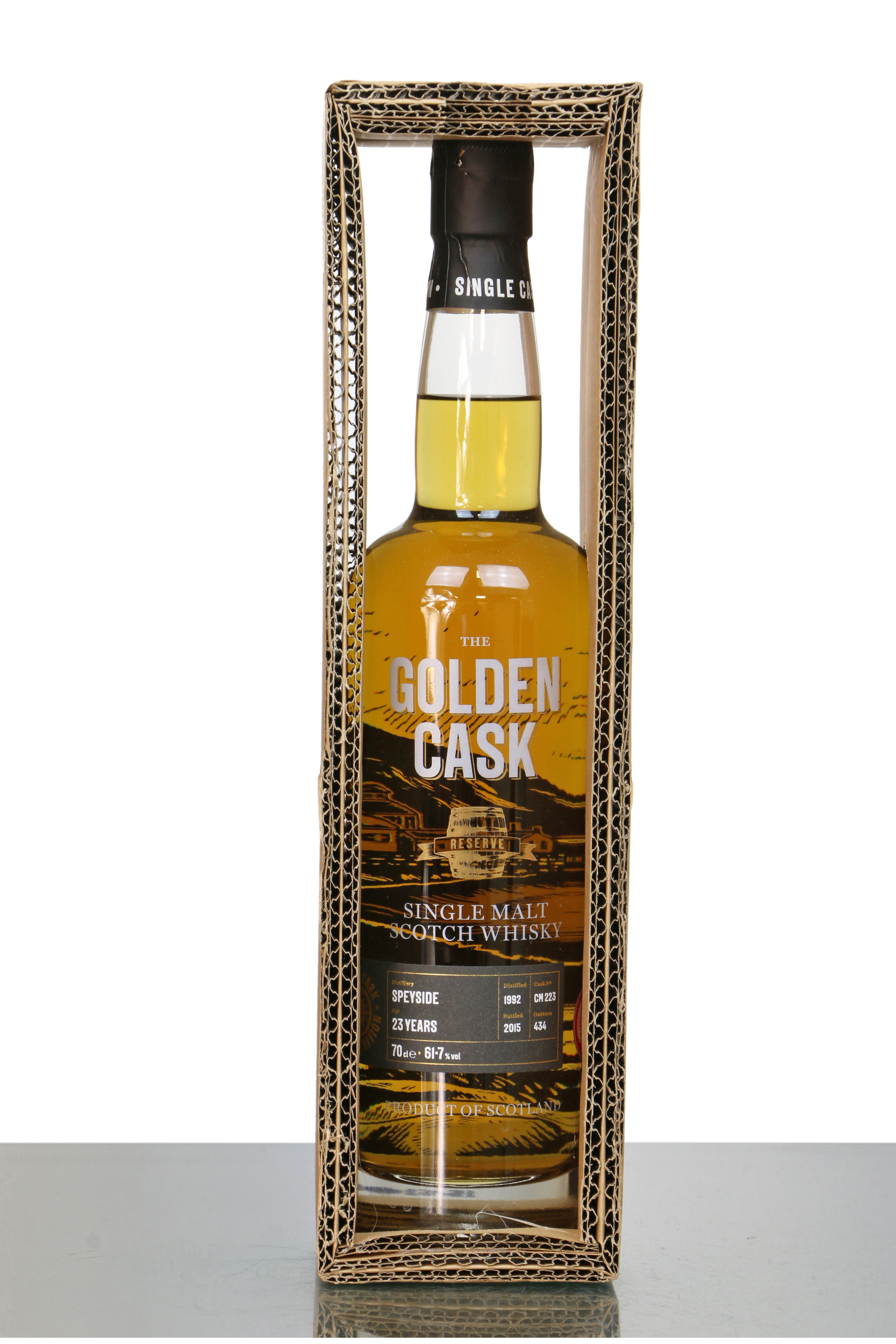 Speyside 23 Years Old 1992 The Golden Cask Just Whisky Auctions