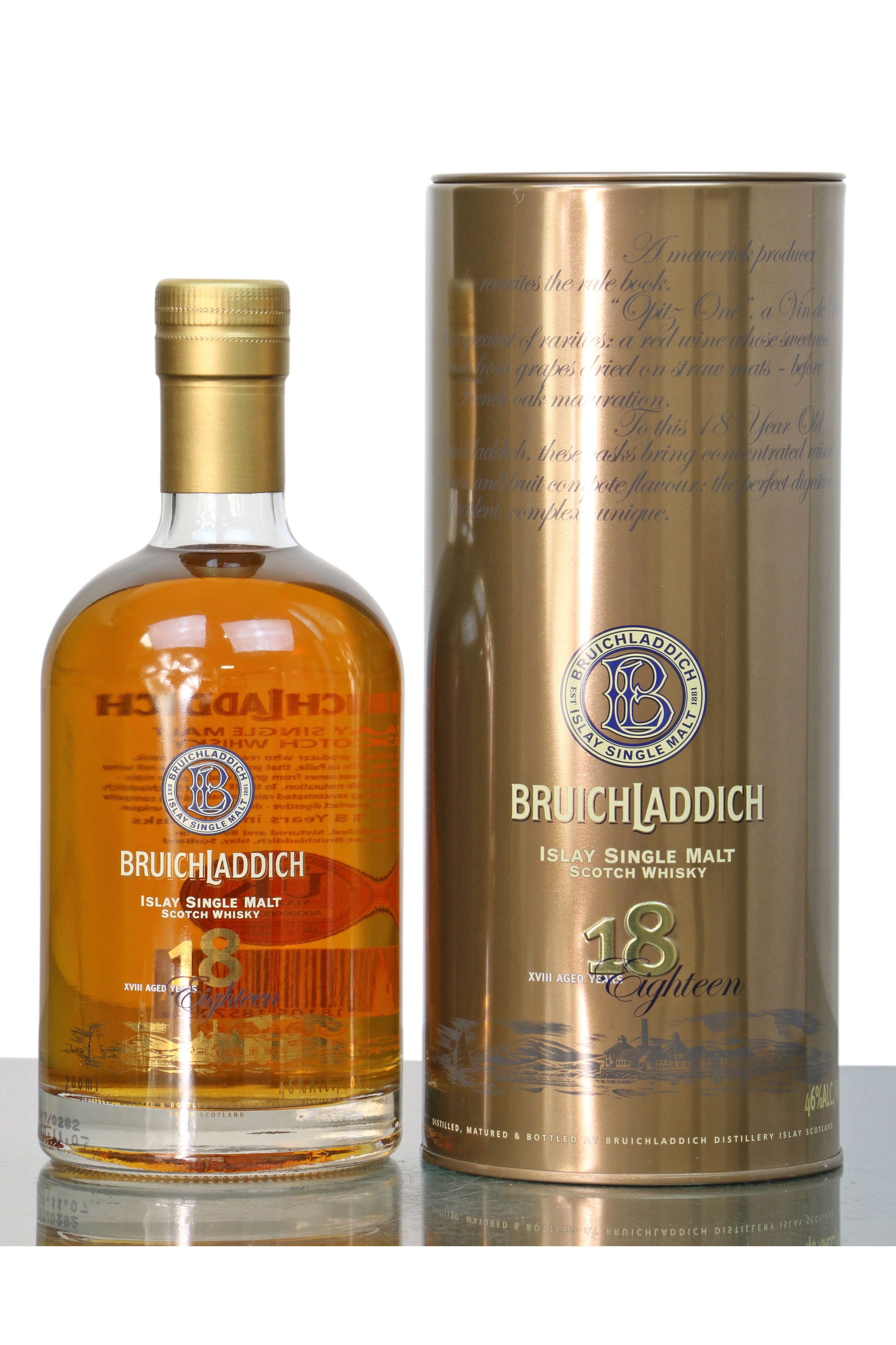 Bruichladdich 18 Years Old Just Whisky Auctions