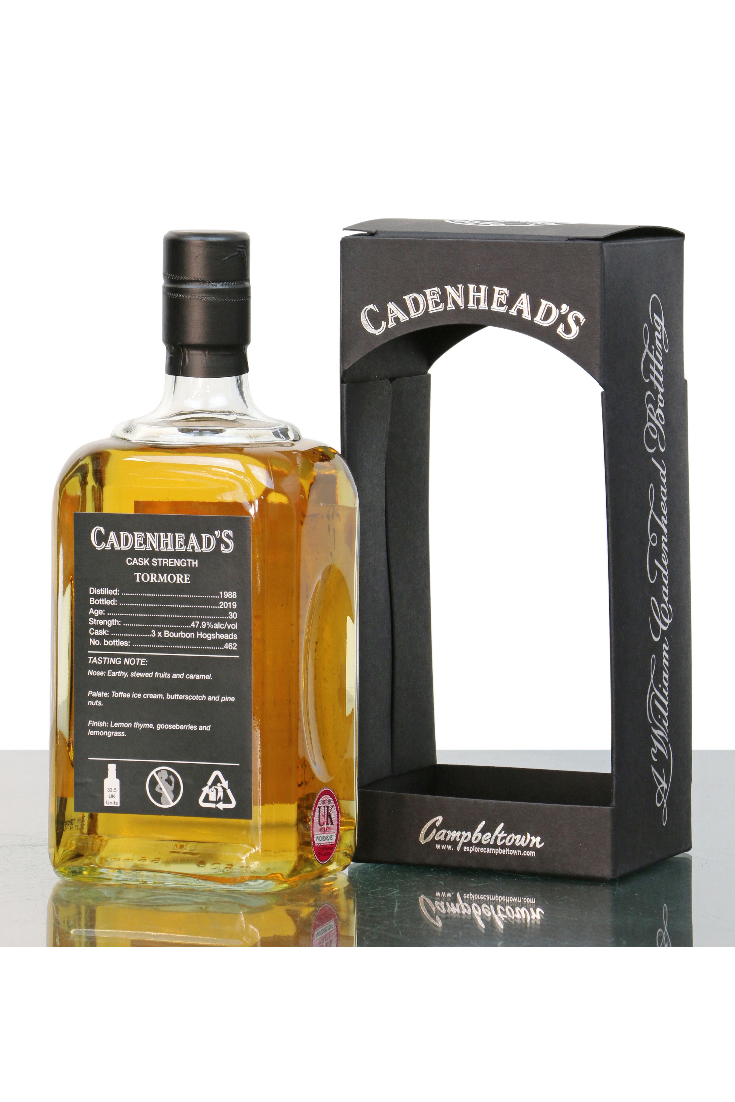 Tormore 30 Years Old 1988 Cadenheads Small Batch Just Whisky Auctions