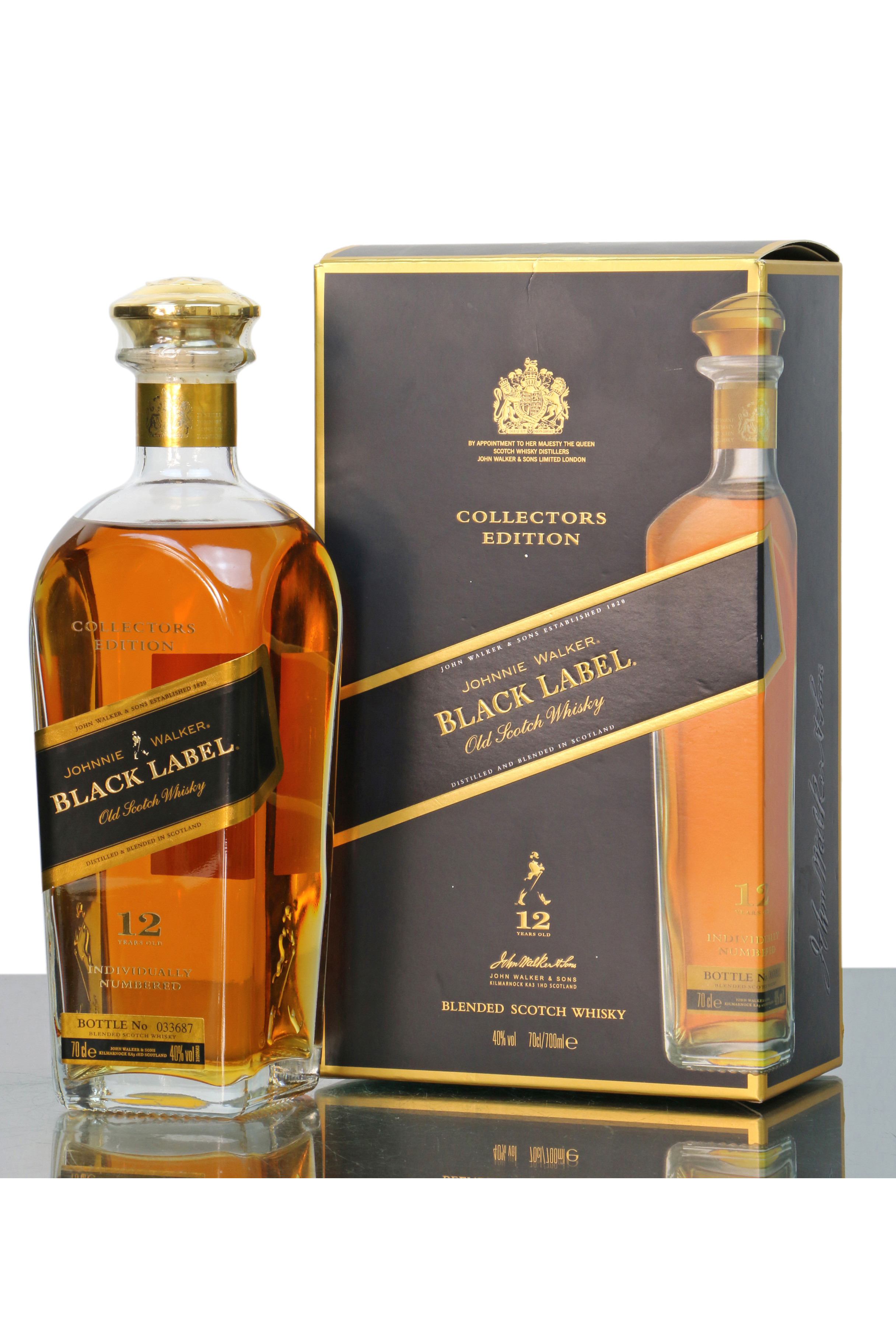 Johnnie Walker 12 Years Old - Black Label Collector's Edition - Just ...