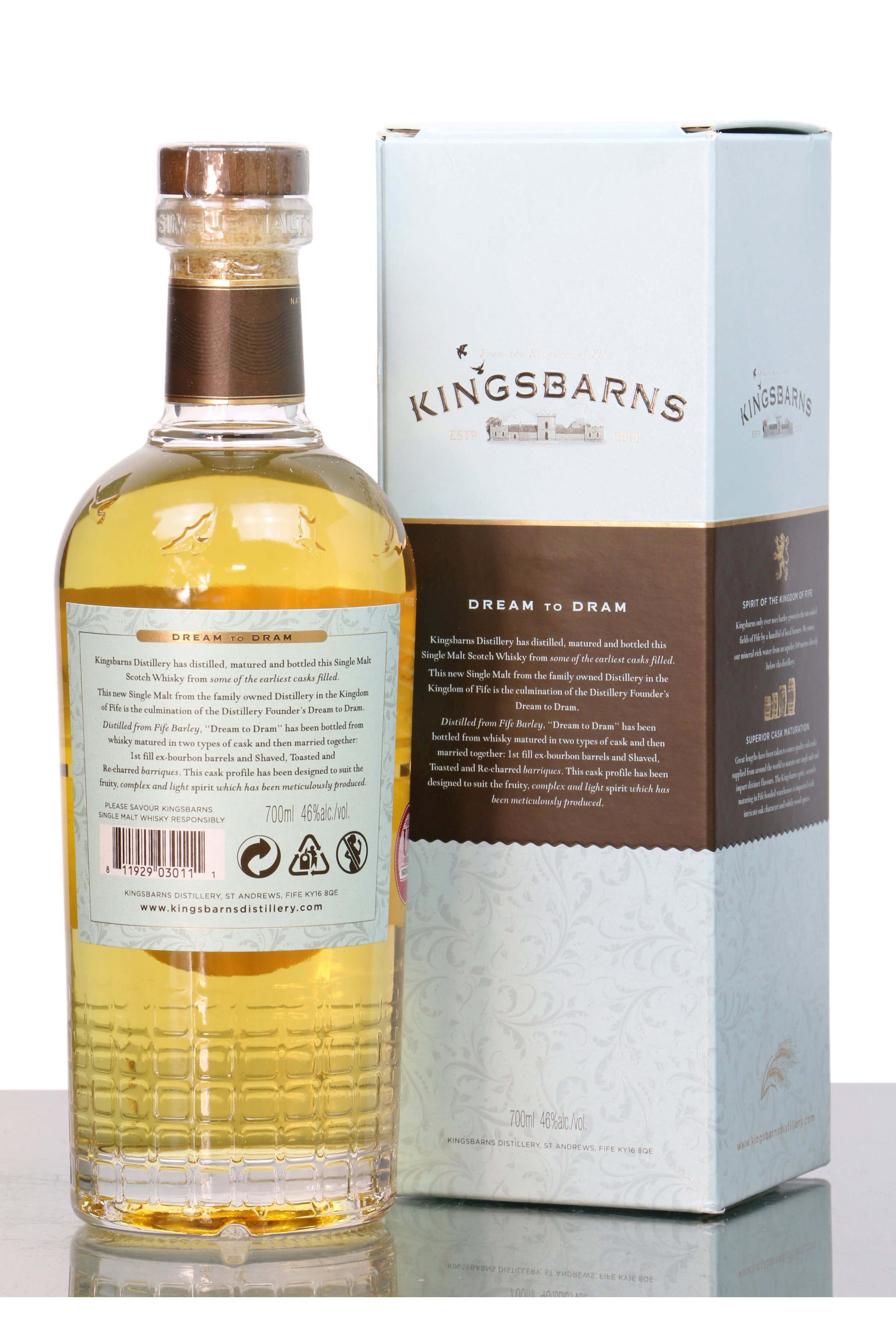 Kingsbarns Dream to Dram - Limited Release - Just Whisky Auctions