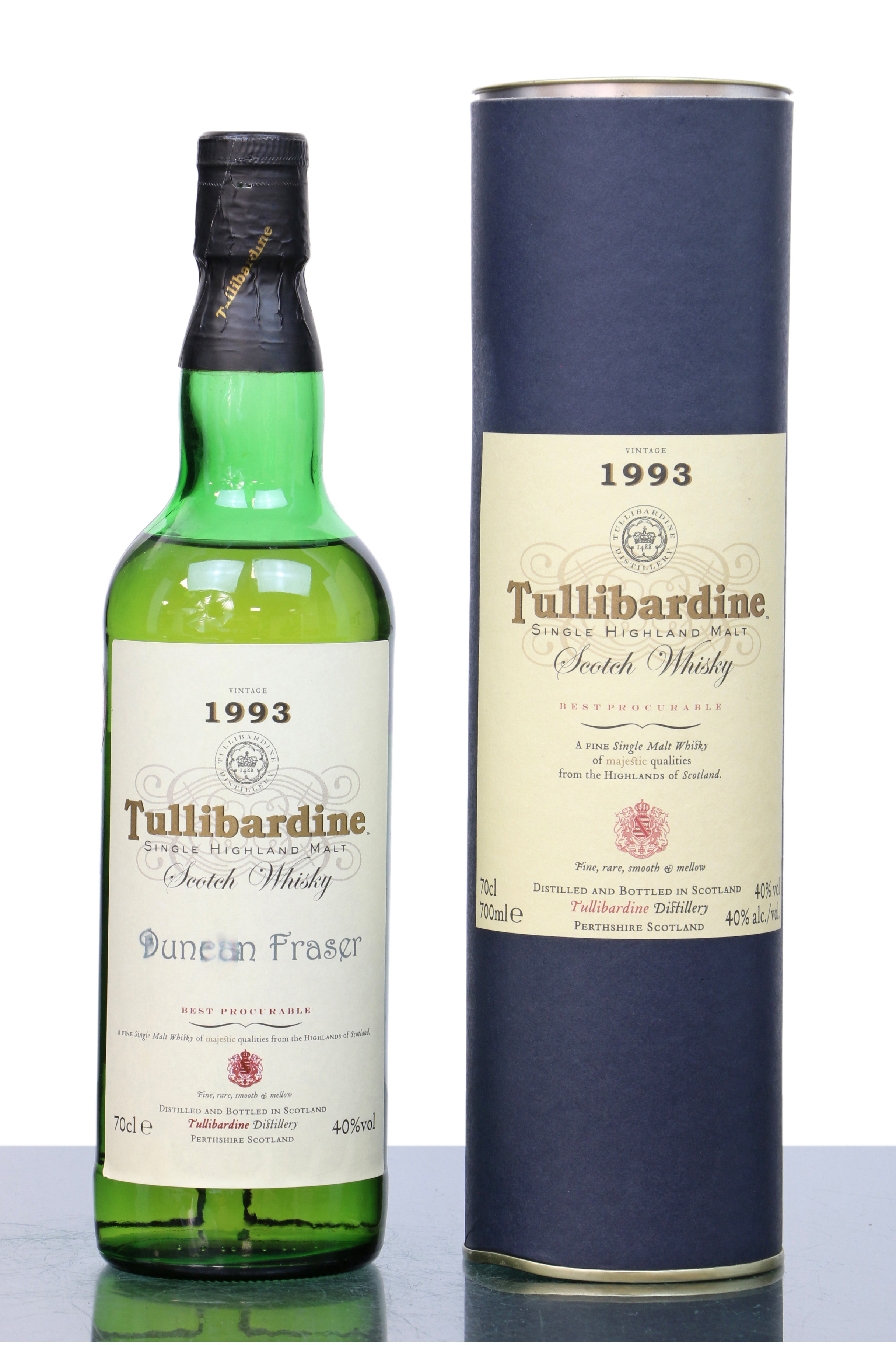 Tullibardine 1993 Vintage - 2005 Vintage Edition - Just Whisky Auctions