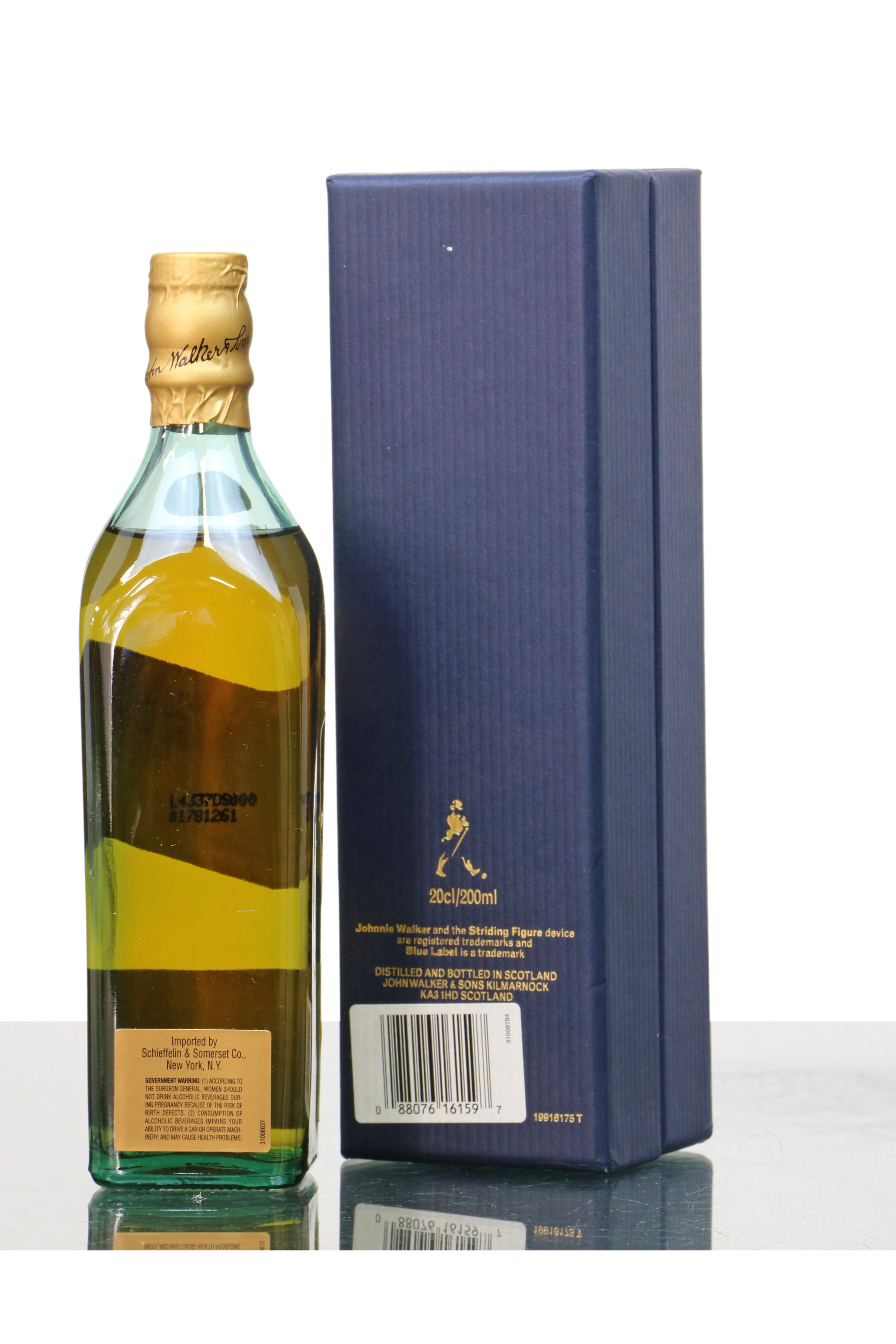 Johnnie Walker Blue Label 20cl Just Whisky Auctions 1804