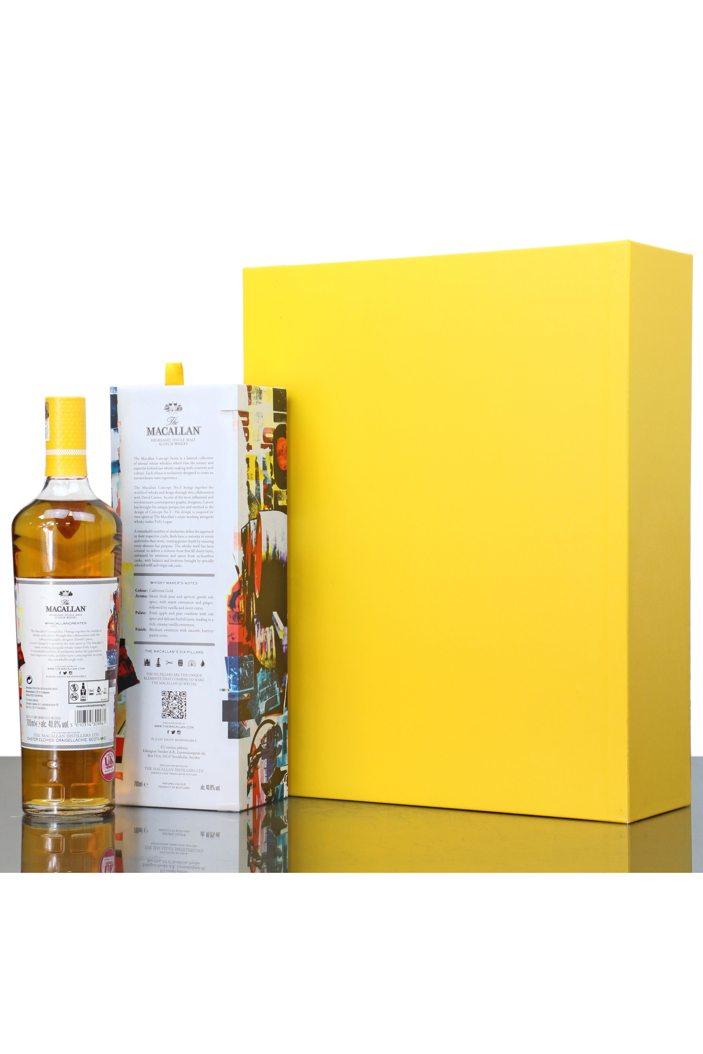 Macallan Concept Number 3 - 2020 David Carson Press Launch Release - Just  Whisky Auctions