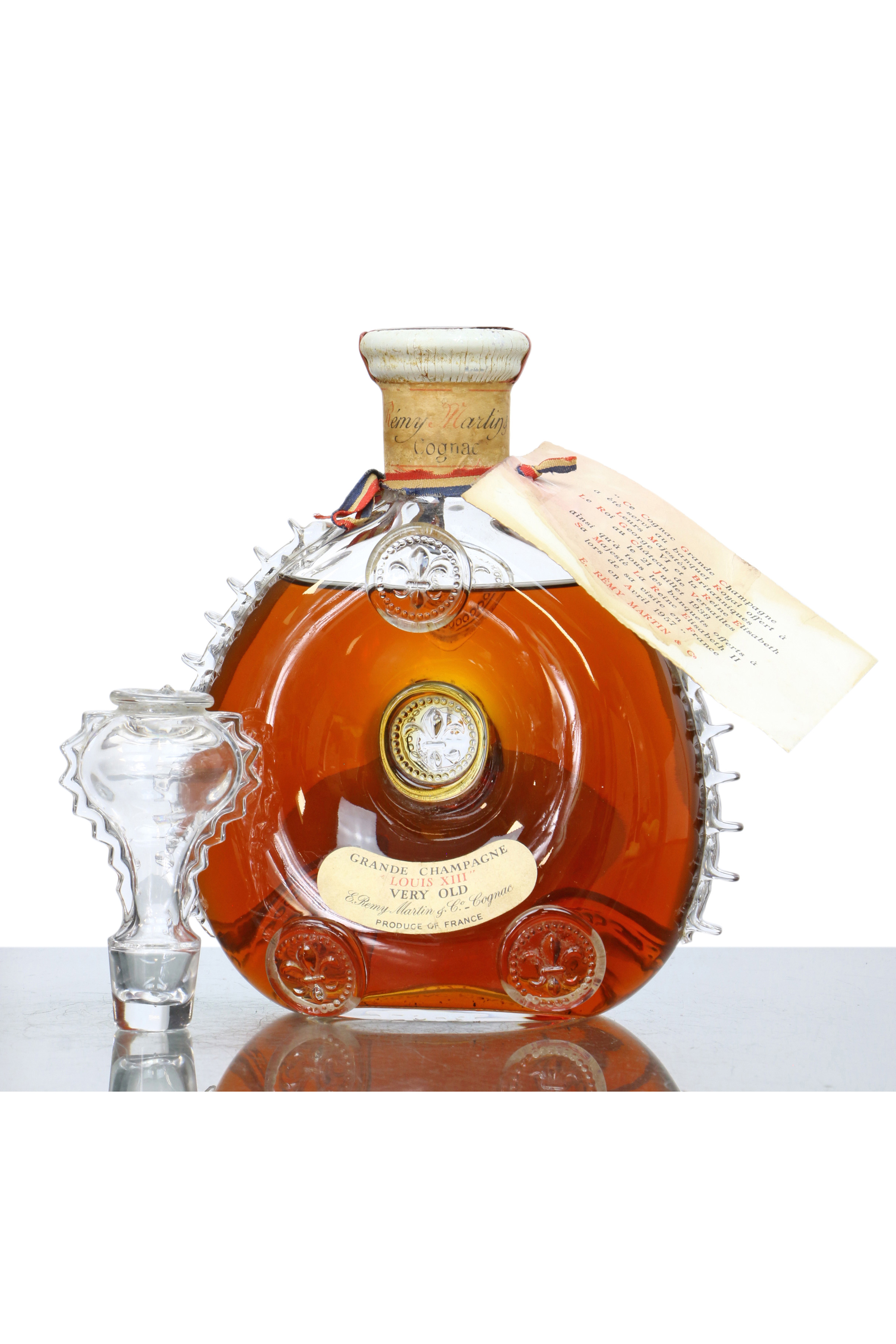 Remy Martin Louis XIII - Grande Champagne Cognac Baccarat Decanter 40%