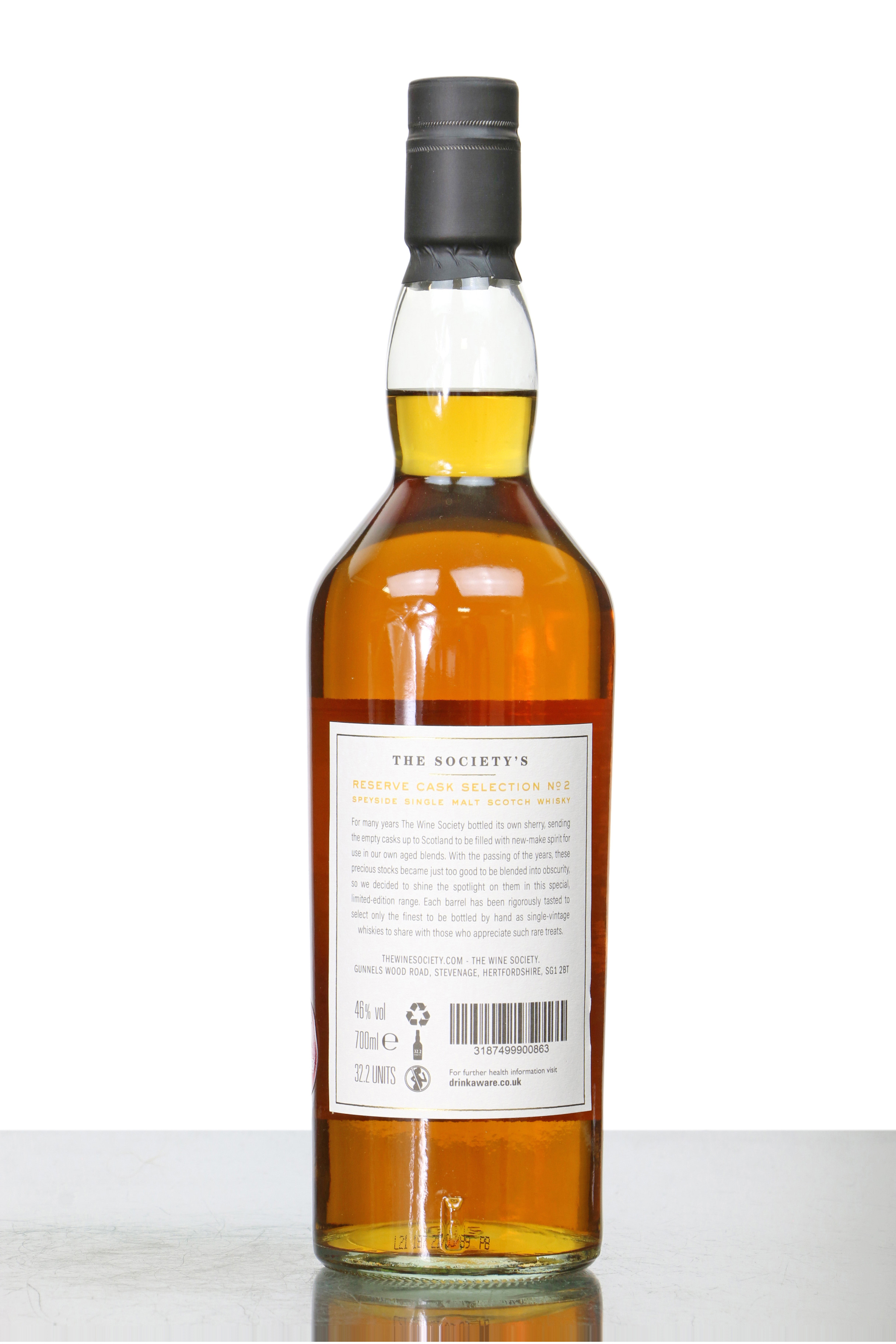 Speyside 30 Years Old 1991 The Wine Society Reserve Cask Selection 