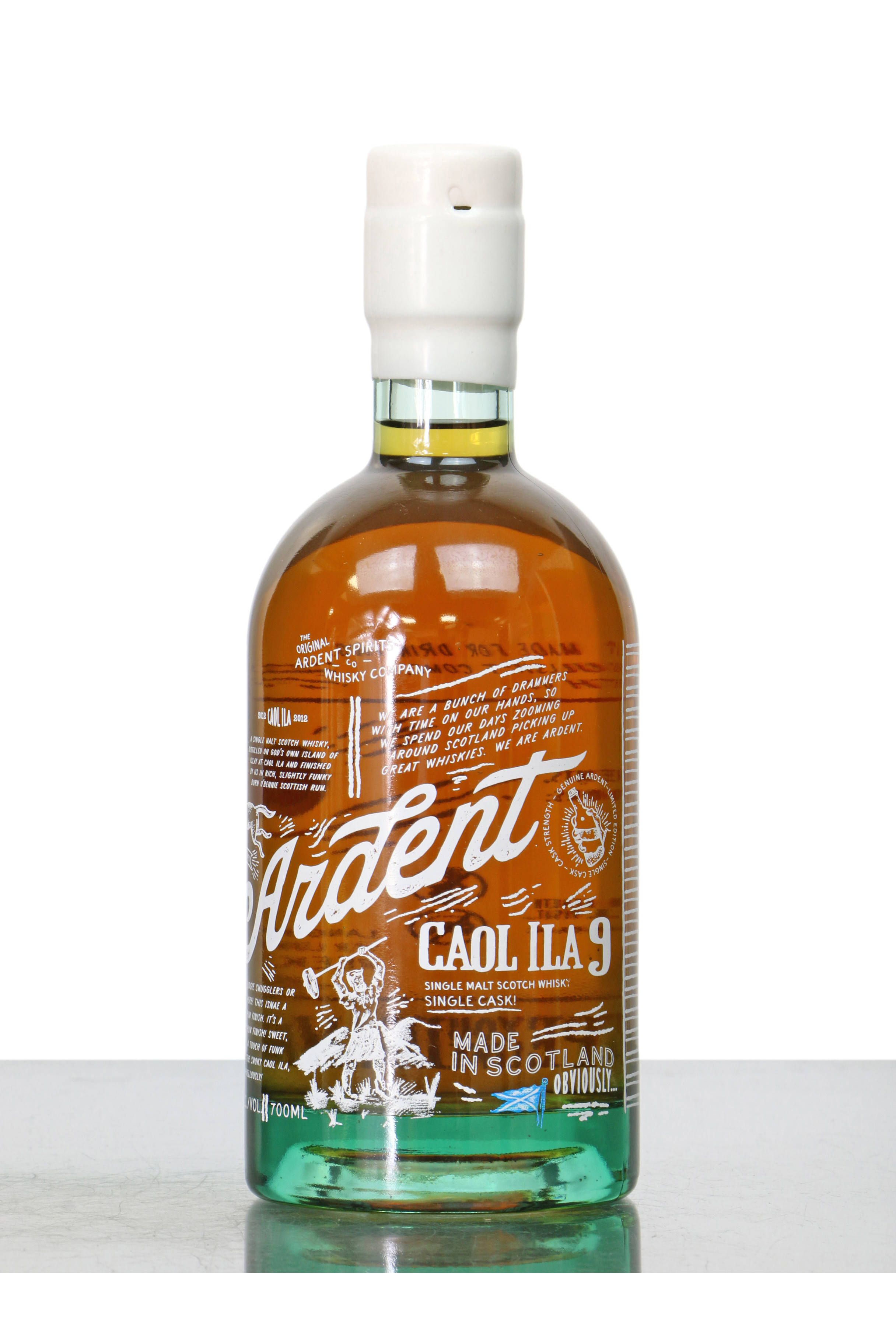 Caol Ila 9 Years Old - Ardent Spirits Co. Single Cask - Just Whisky ...