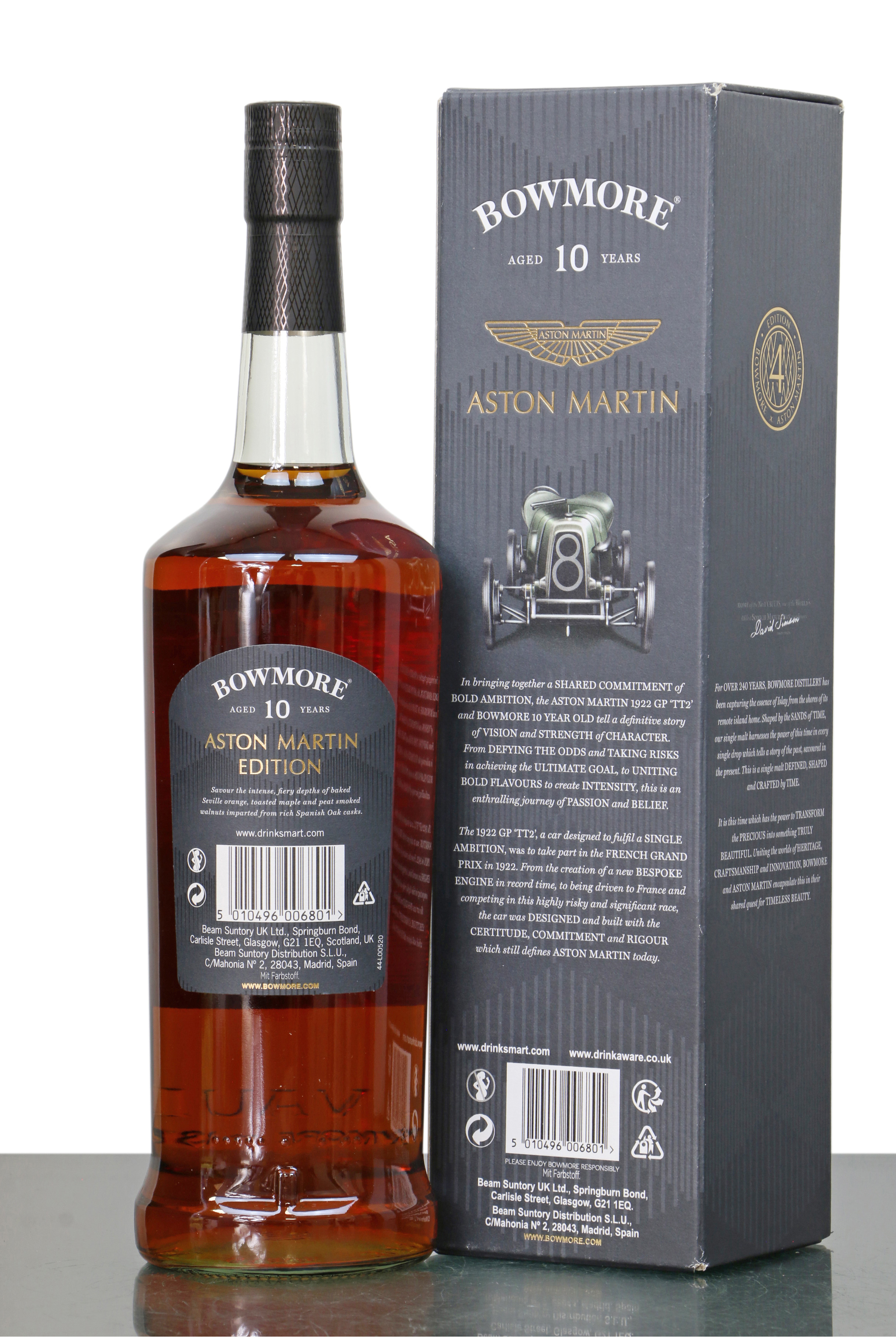 Bowmore 10 Years Old - Aston Martin Edition 4 - Just Whisky Auctions