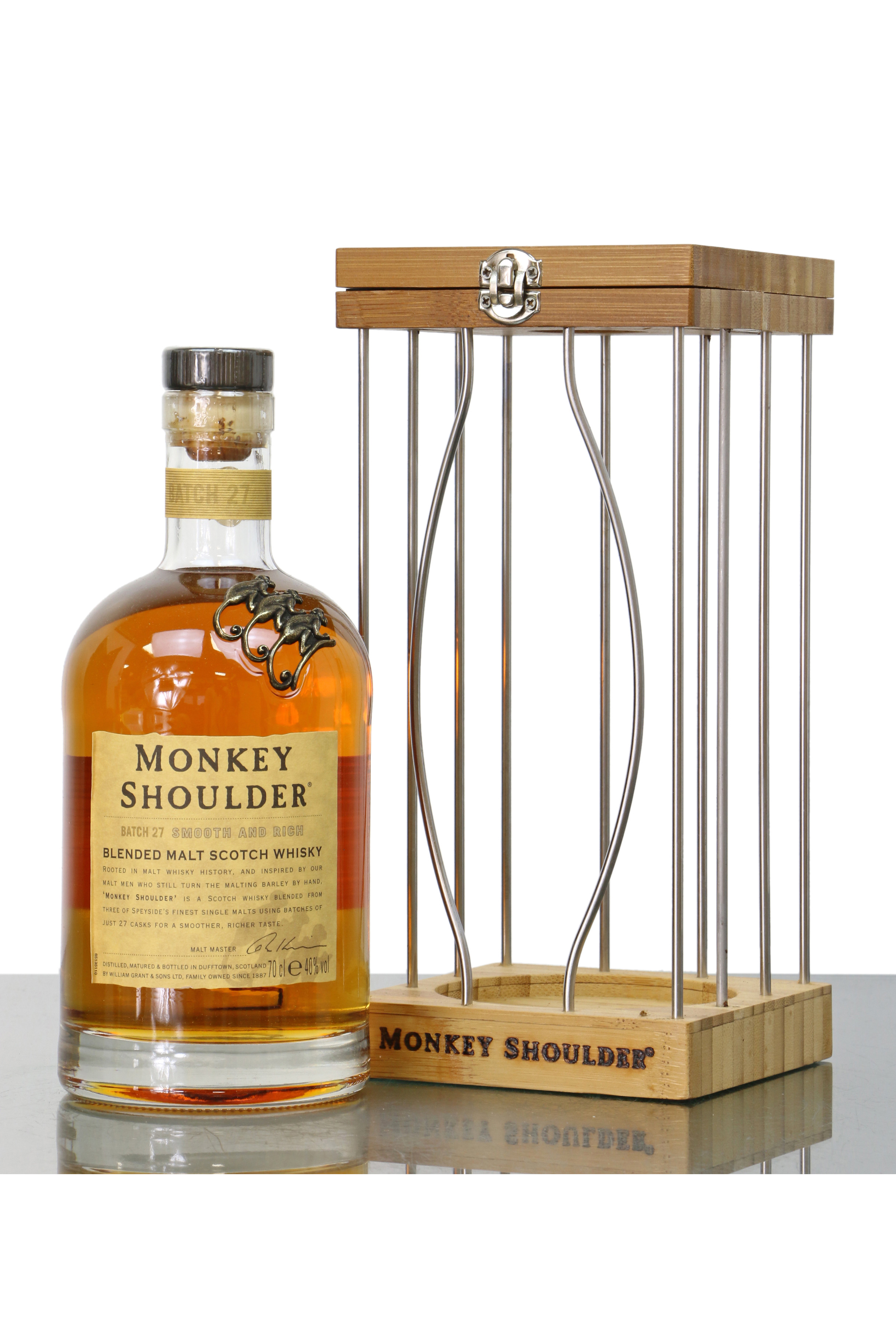 Limited Whisky Monkey Just Auctions Shoulder Edition 27 Cage - - Batch