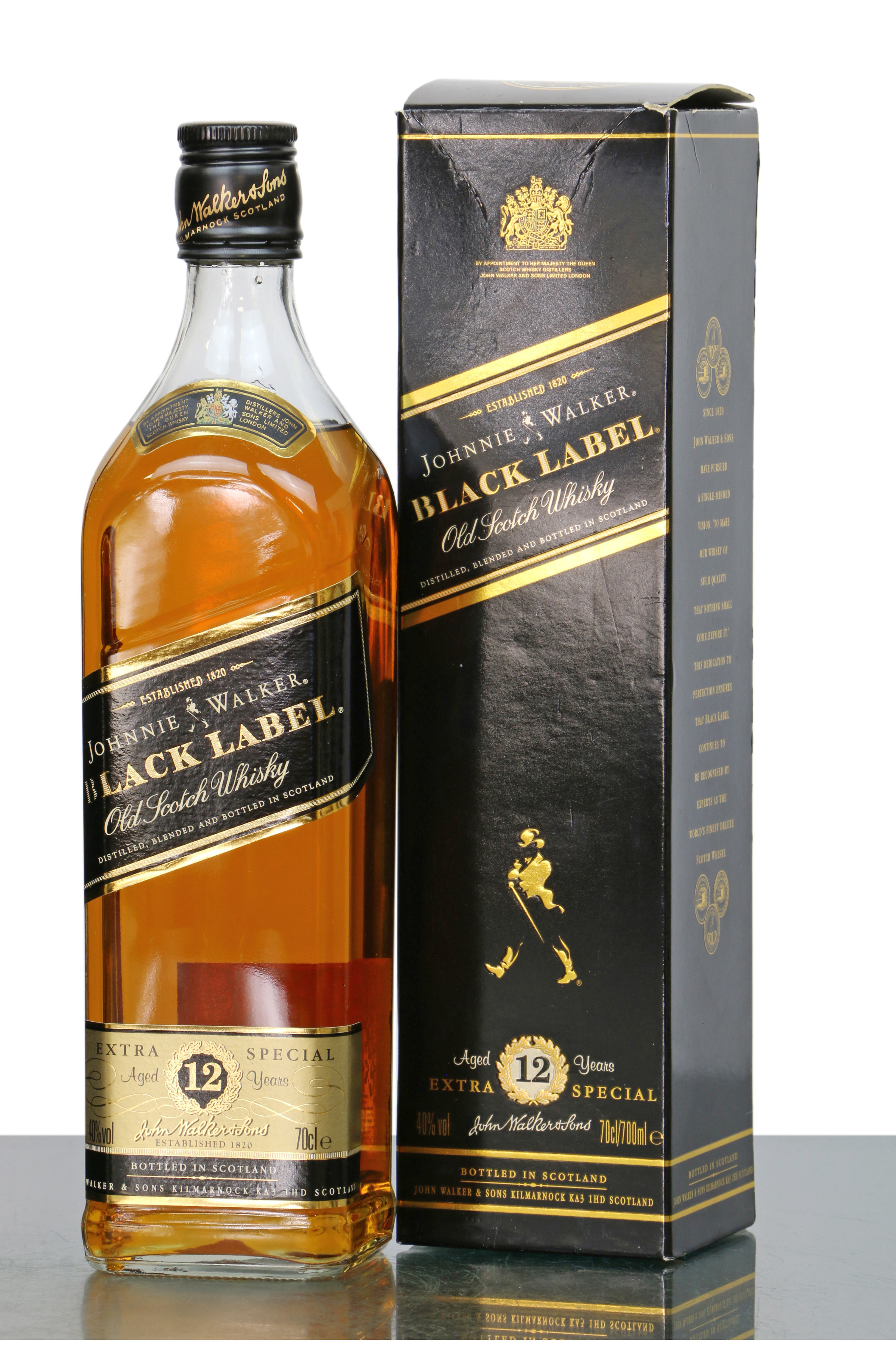 Johnnie Walker 12 Years Old - Black Label - Just Whisky Auctions