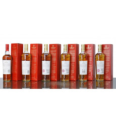 Macallan Classic Cut - 2017, 2018, 2019, 2020, 2021 & 2022 Edition (2x75cl, 4x70cl) 