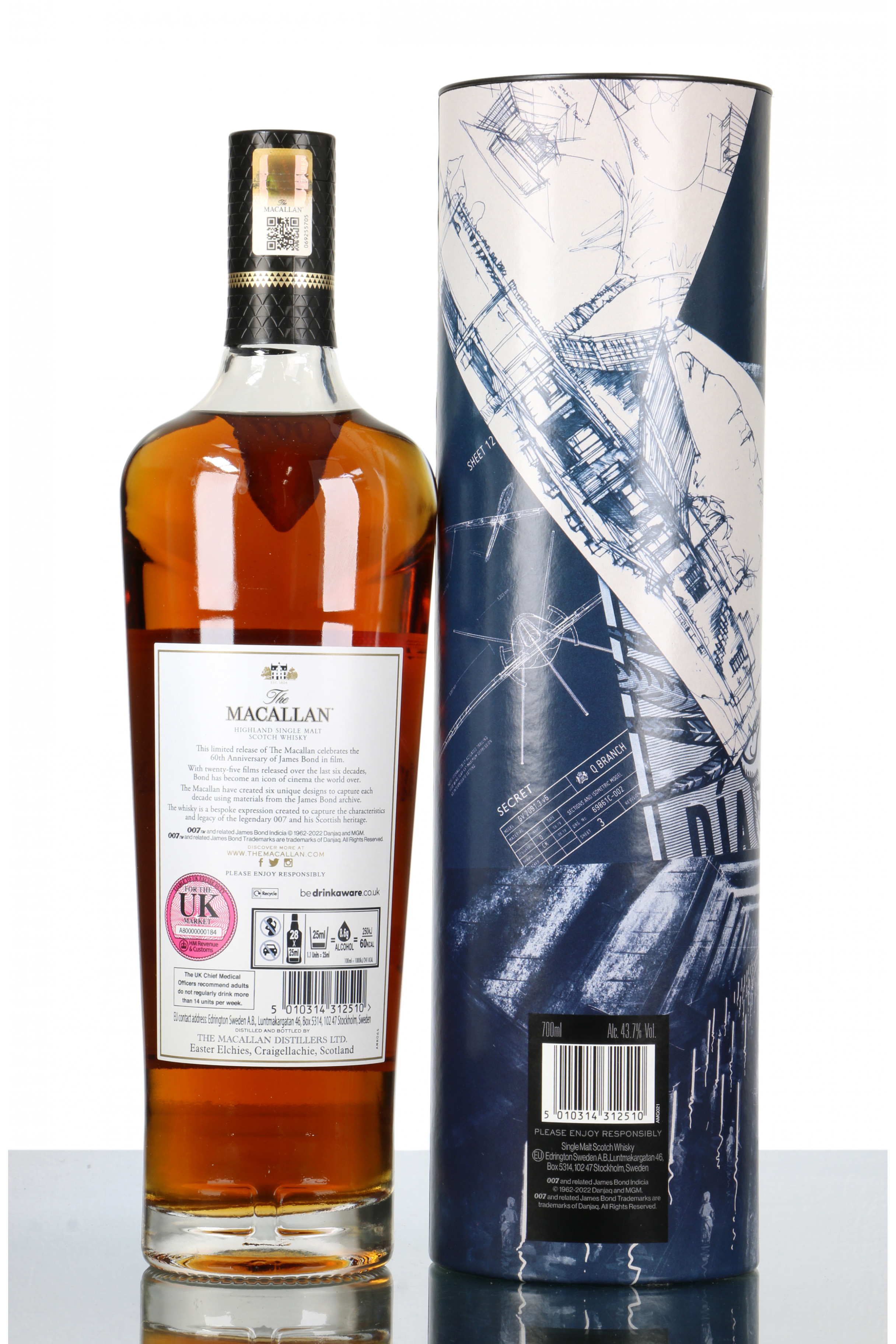 Macallan James Bond 60th Anniversary Release Decade 6 Just Whisky Auctions 