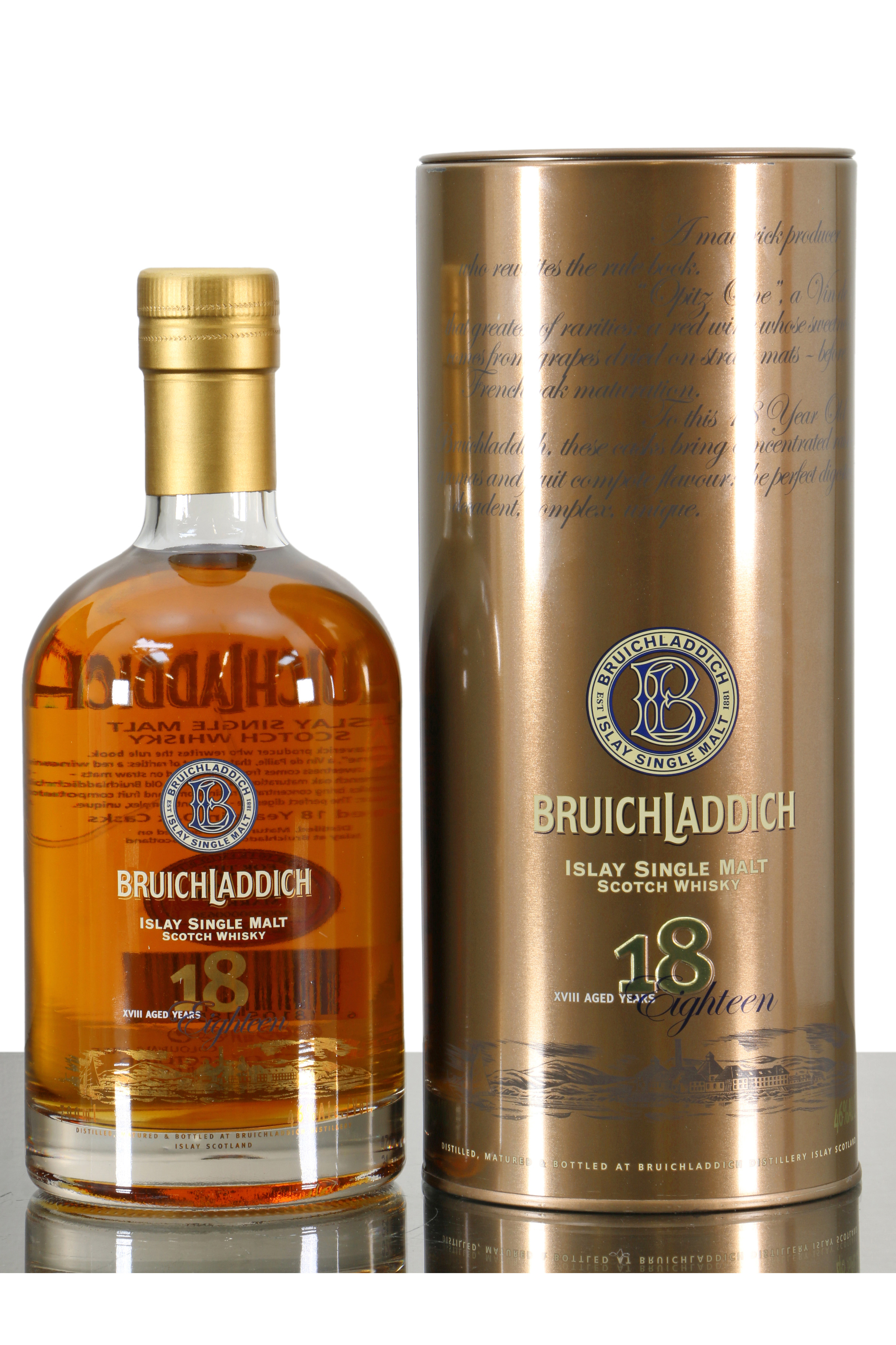 Bruichladdich 18 Years Old 2007 Release Just Whisky Auctions