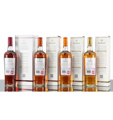 Macallan 1824 Series - Ruby, Sienna, Amber & gold (4x70cl)