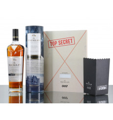 Macallan James Bond 60th Anniversary Release - Decade 6 with Print & Popcorn Bucket