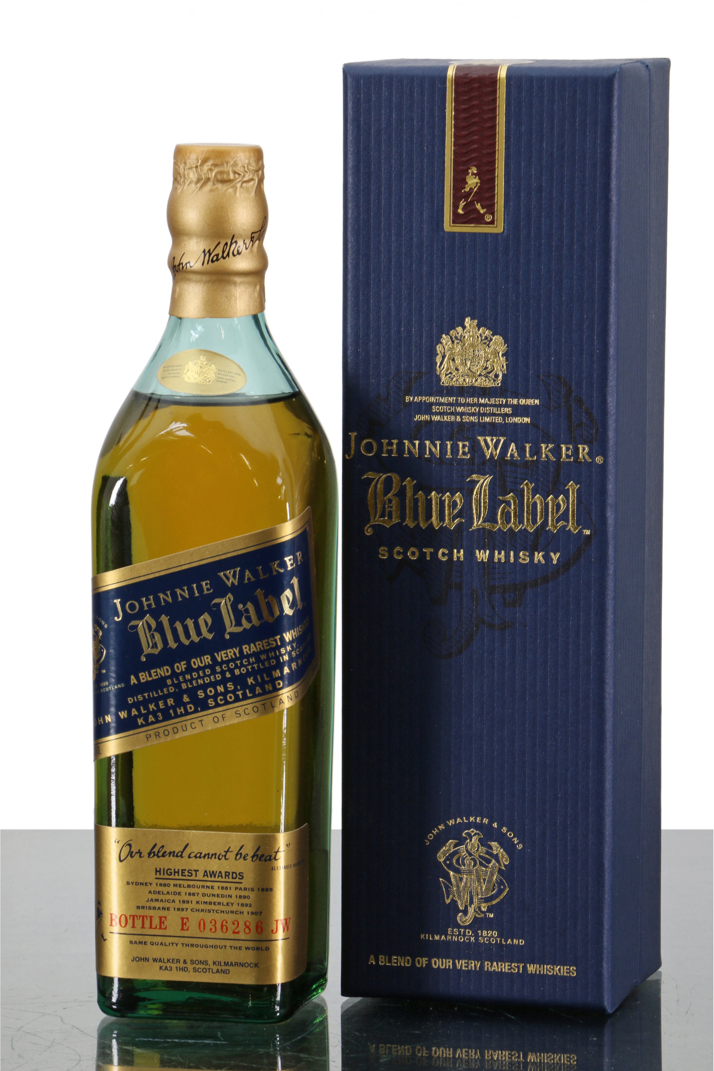 Johnnie Walker Blue Label 20cl Just Whisky Auctions 7044