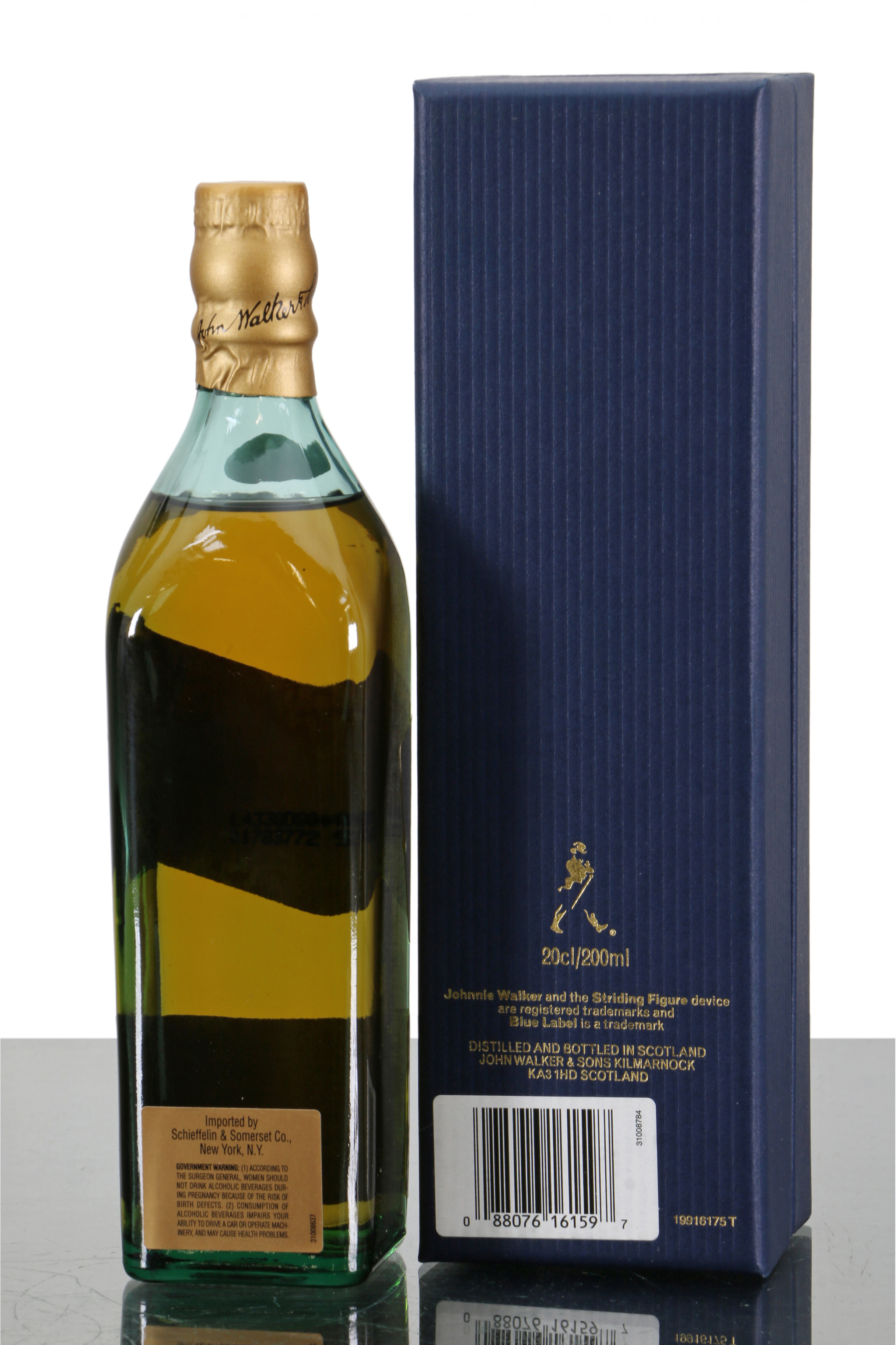 Johnnie Walker Blue Label 20cl Just Whisky Auctions 6822