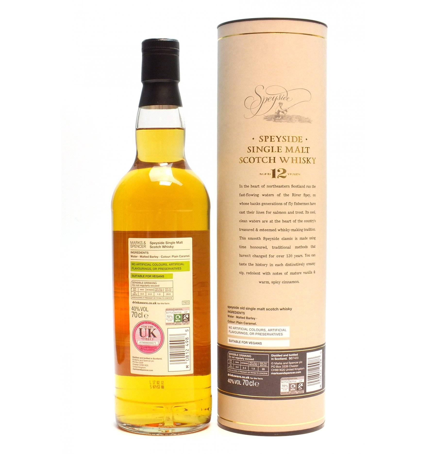 Speyside Single Malt 12 Years Old - Just Whisky Auctions